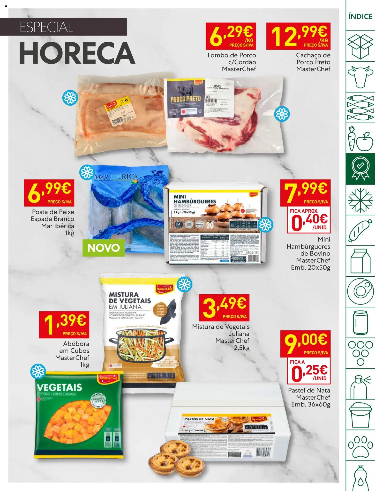 Recheio folheto │ válido de 20.01.2026 | Página: 11 | Produtos: Lombo, Abóbora, Peixe, Nata