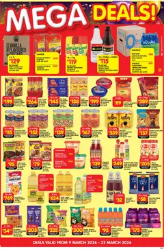 Shoprite specials catalogue – valid from 09.03.2026 | Page: 3 | Products: Bowl, Pasta, Chips, Soup
