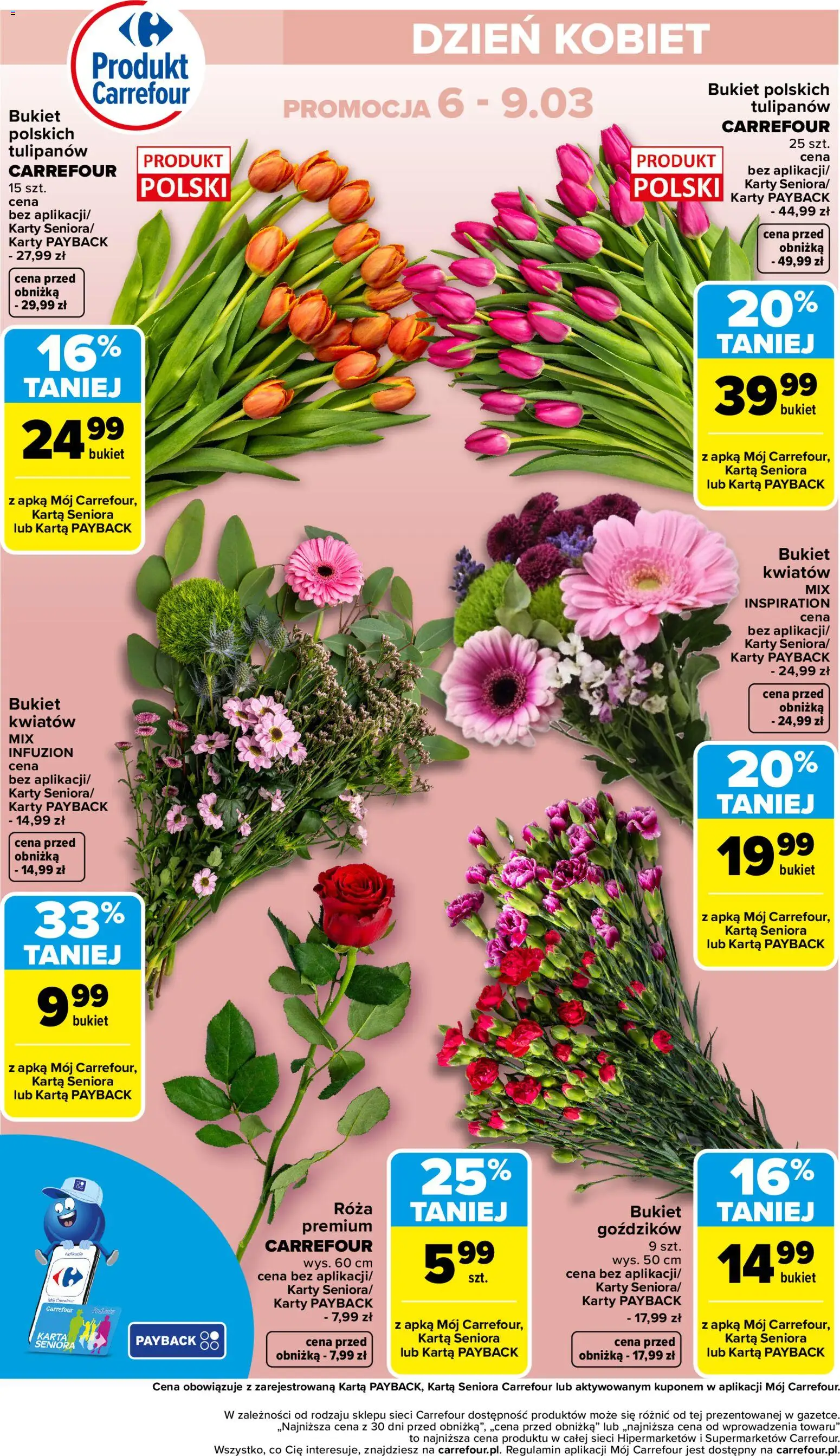 Carrefour gazetka - Dzień Kobiet od 02.03.2026 | Strona: 2 | Produkty: Karta