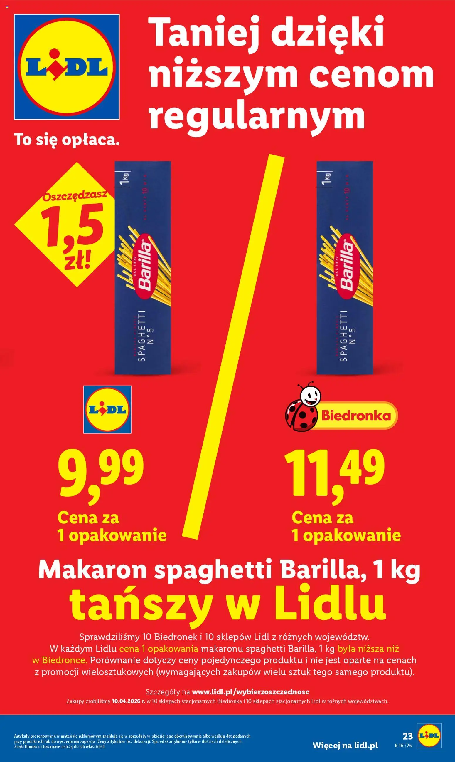 Lidl gazetka od 20.04.2026 | Strona: 23