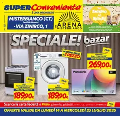 Volantino SuperConveniente del 14.07.2025 | Pagina: 26 | Prodotti: smart TV, Lavatrice, TV, Presa