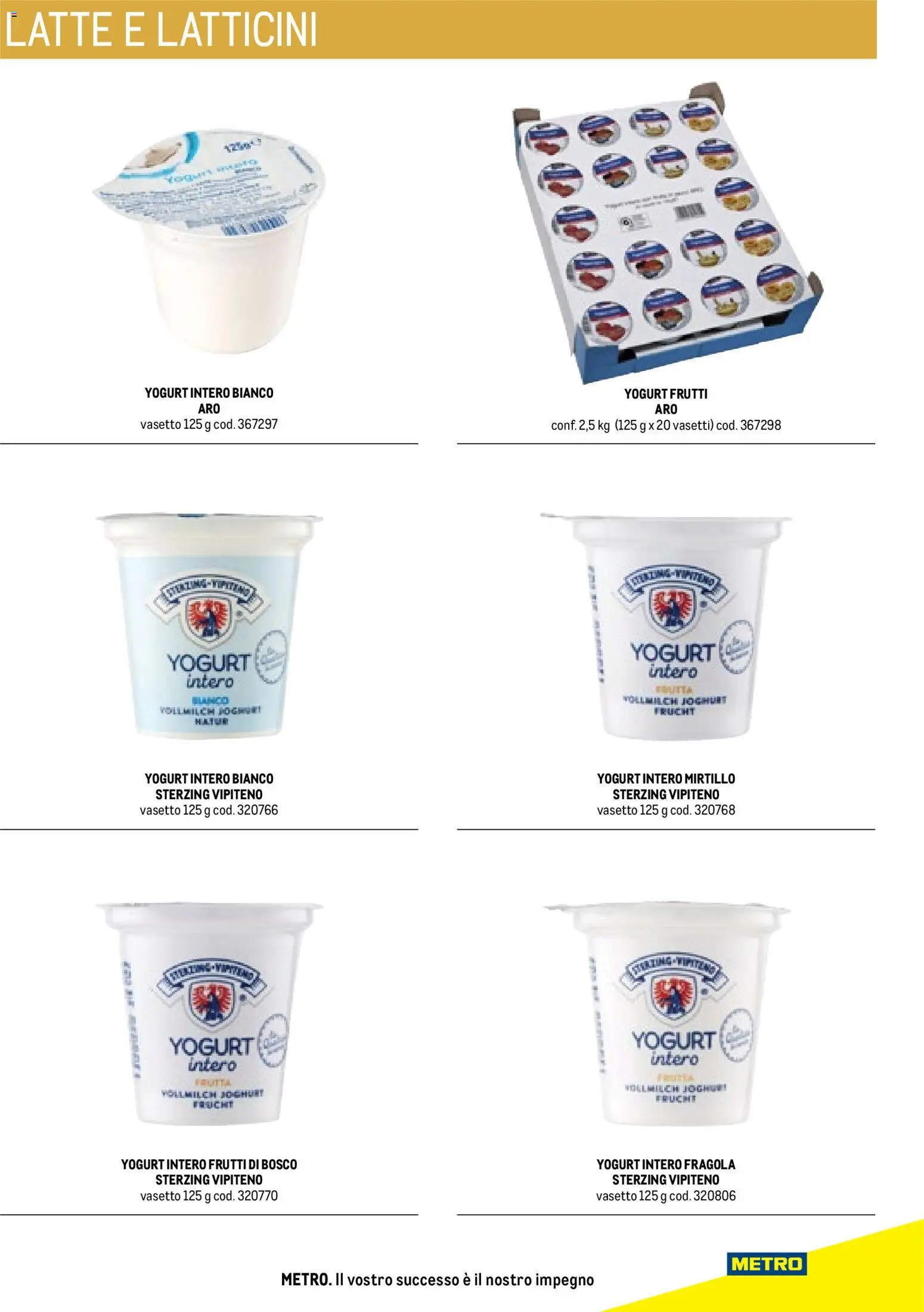 Volantino Metro del 17.10.2025 | Pagina: 51 | Prodotti: Yogurt, Latte