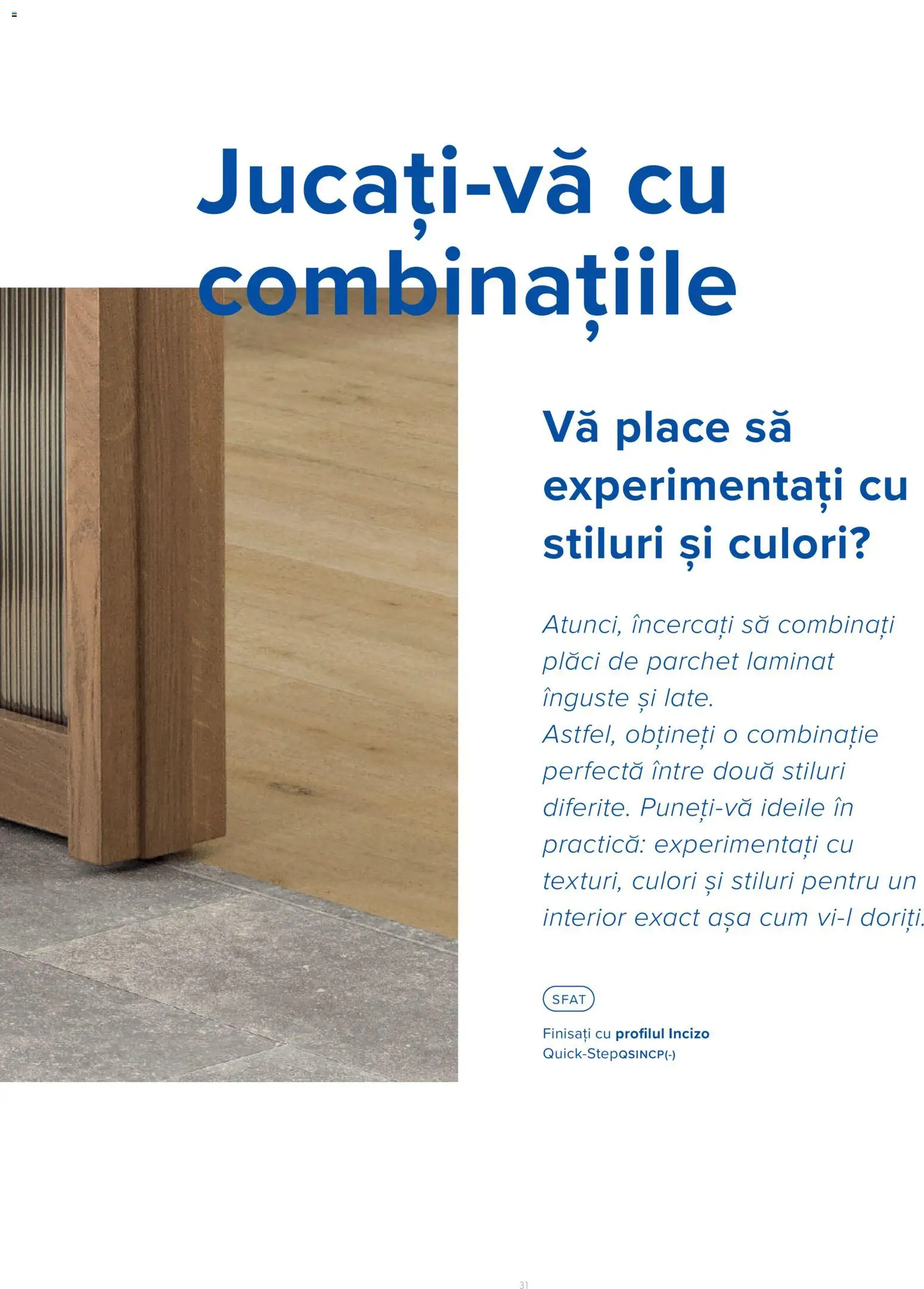 Noul catalog Proges – valabil de la 04.11.2025 | Pagină: 31 | Produse: Parchet