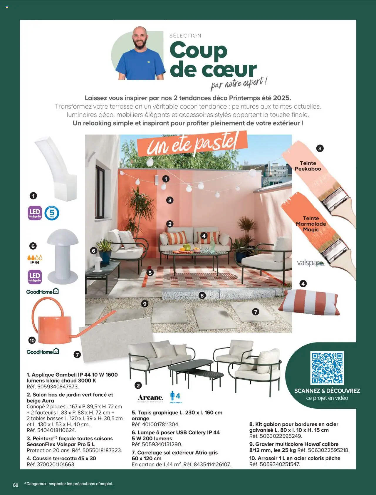  | Page: 68 | Produits: Vidéo, USB, Arrosoir, Lampe