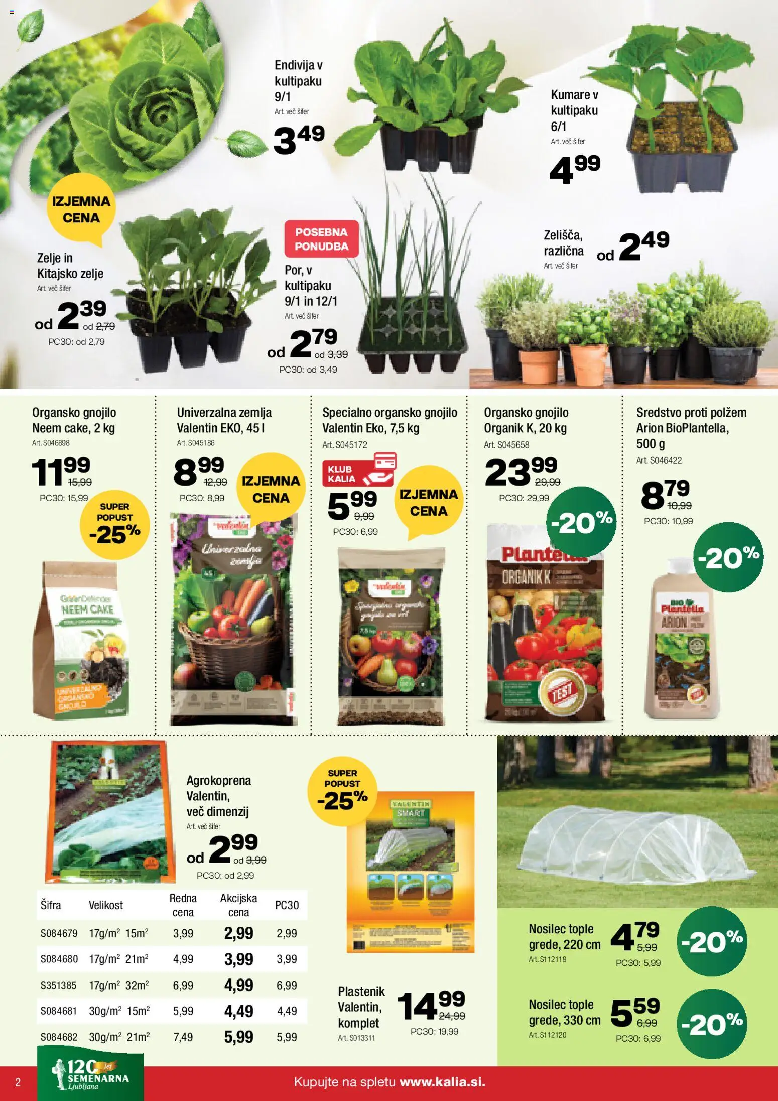 Novi Kalia katalog ponudbe – veljaven od 23.03.2026 | Stran: 2