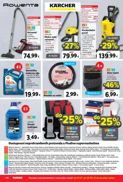 Katalog Plodine - Pregled kataloga iz trgovine Plodine, vrijedi od 21.01.2026 | Stranica: 40