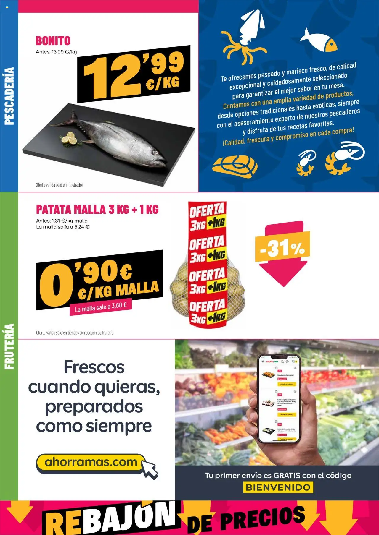 AhorraMas folleto │ válido desde el 10.07.2025 | Página: 4 | Productos: Pescado, Té