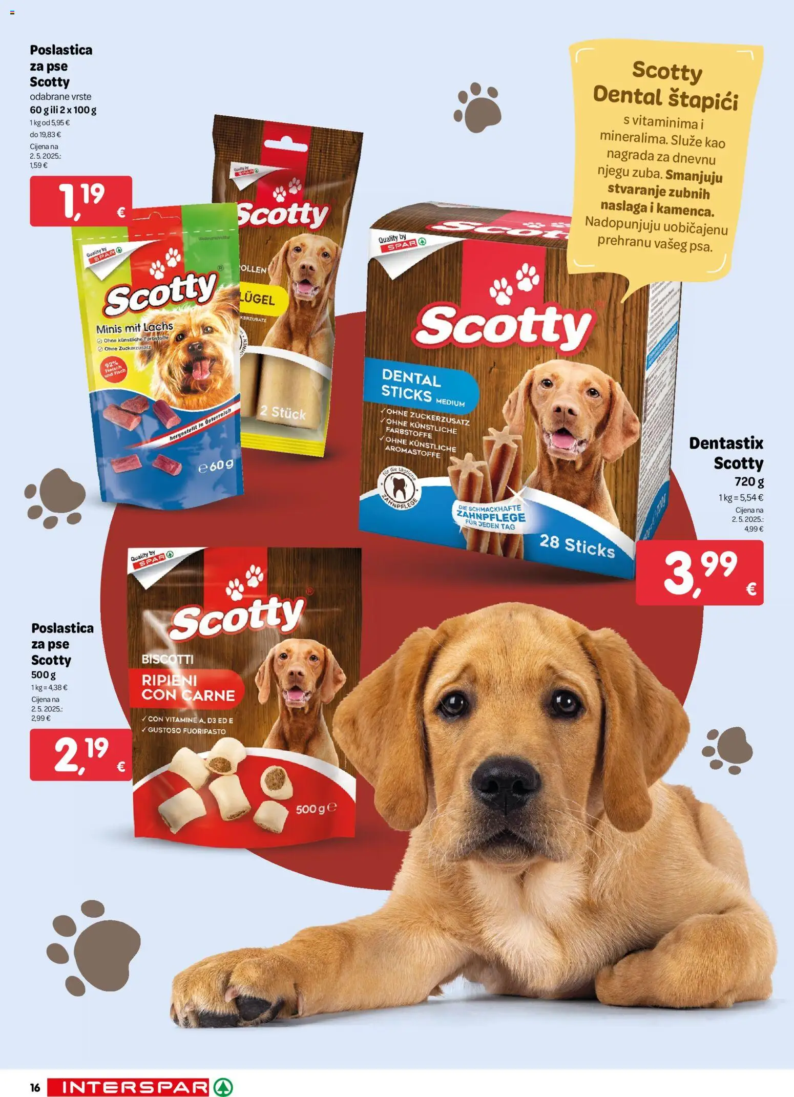 Interspar katalog | vrijedi od 19.11.2025 | Stranica: 16 | Proizvodi: Štapići