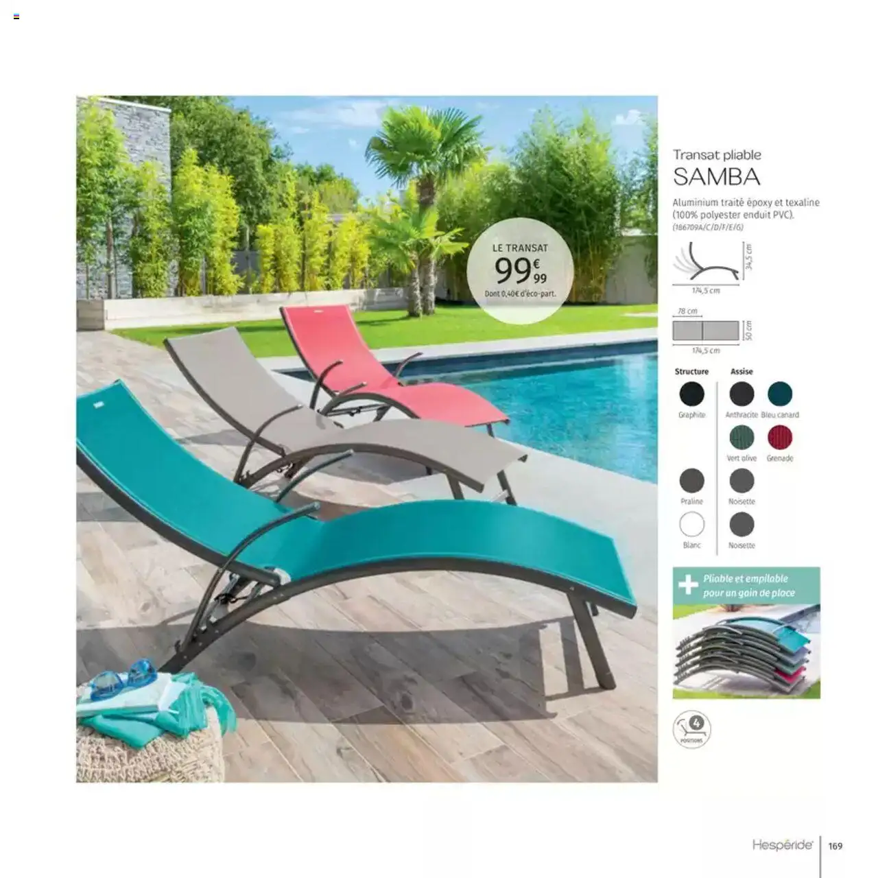  | Page: 169 | Produits: Noisette, Olive, Transat