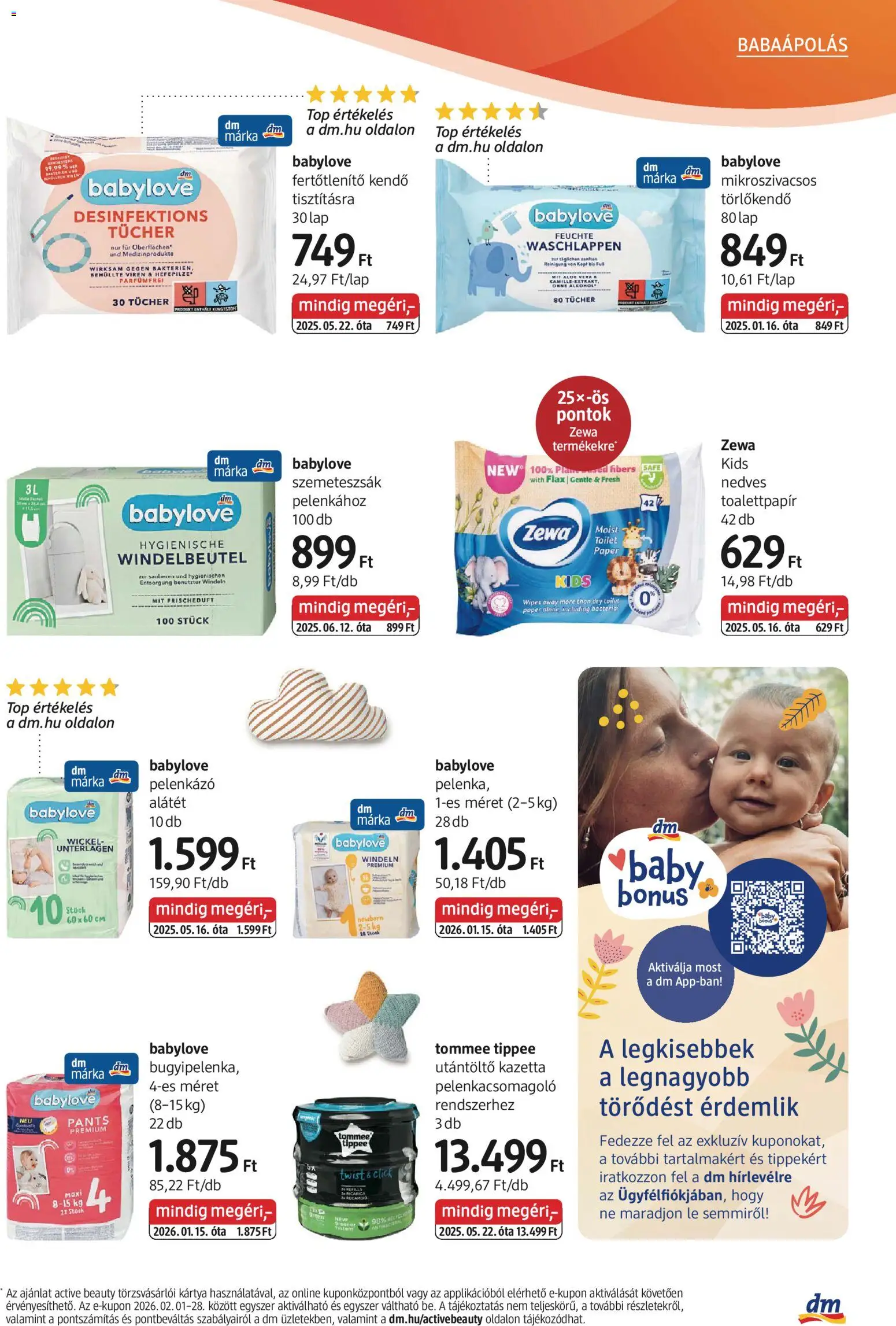 DM Drogerie Markt akciós ujság - amely érvényes a következő dátumtól: 05.02.2026 | Oldal: 21