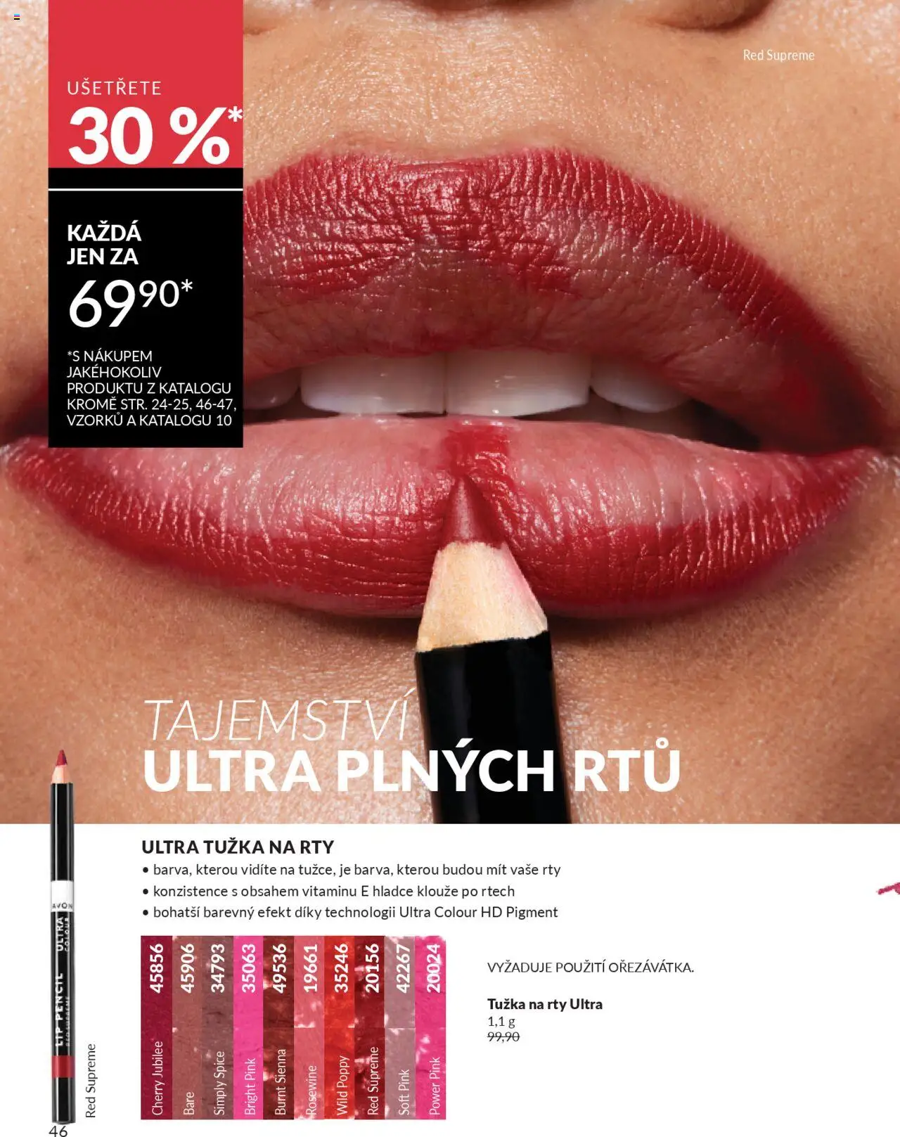 Avon katalog 9/2025 od 01.09.2025 | Strana: 48 | Produkty: Tužka
