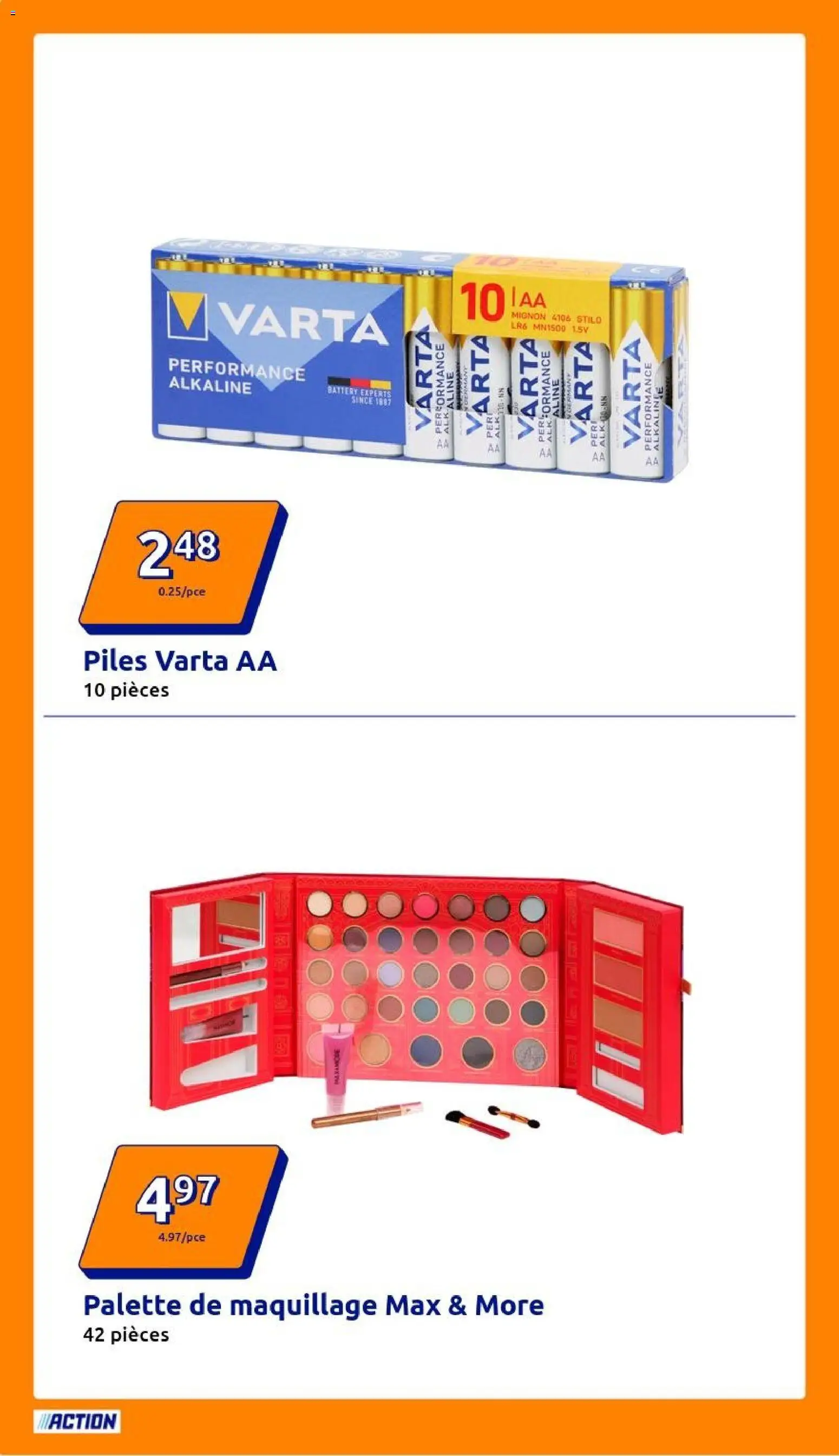 {H1} | Page: 12 | Produits: Maquillage, Piles