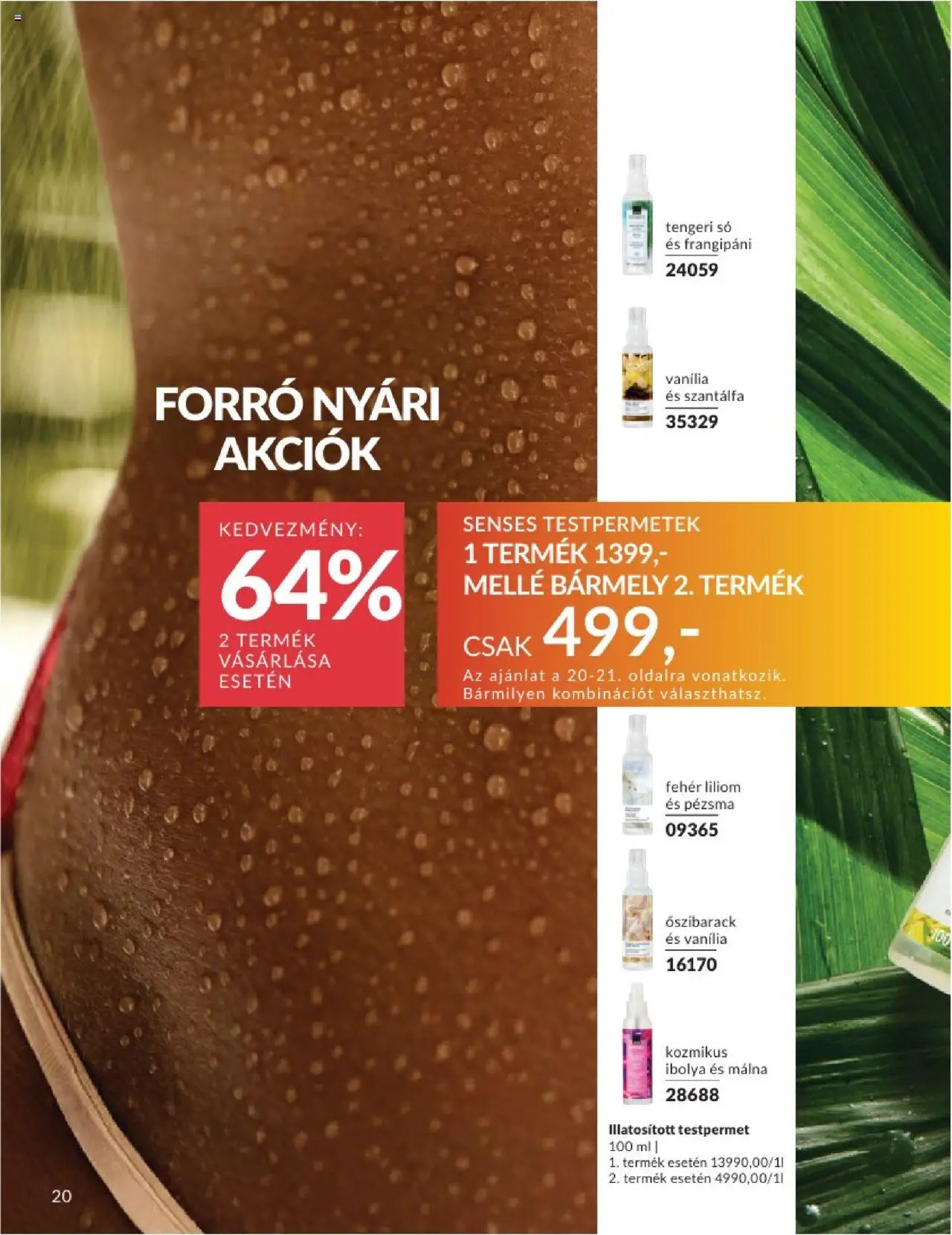 Avon akciós ujság - amely érvényes a következő dátumtól: 01.08.2025 | Oldal: 20