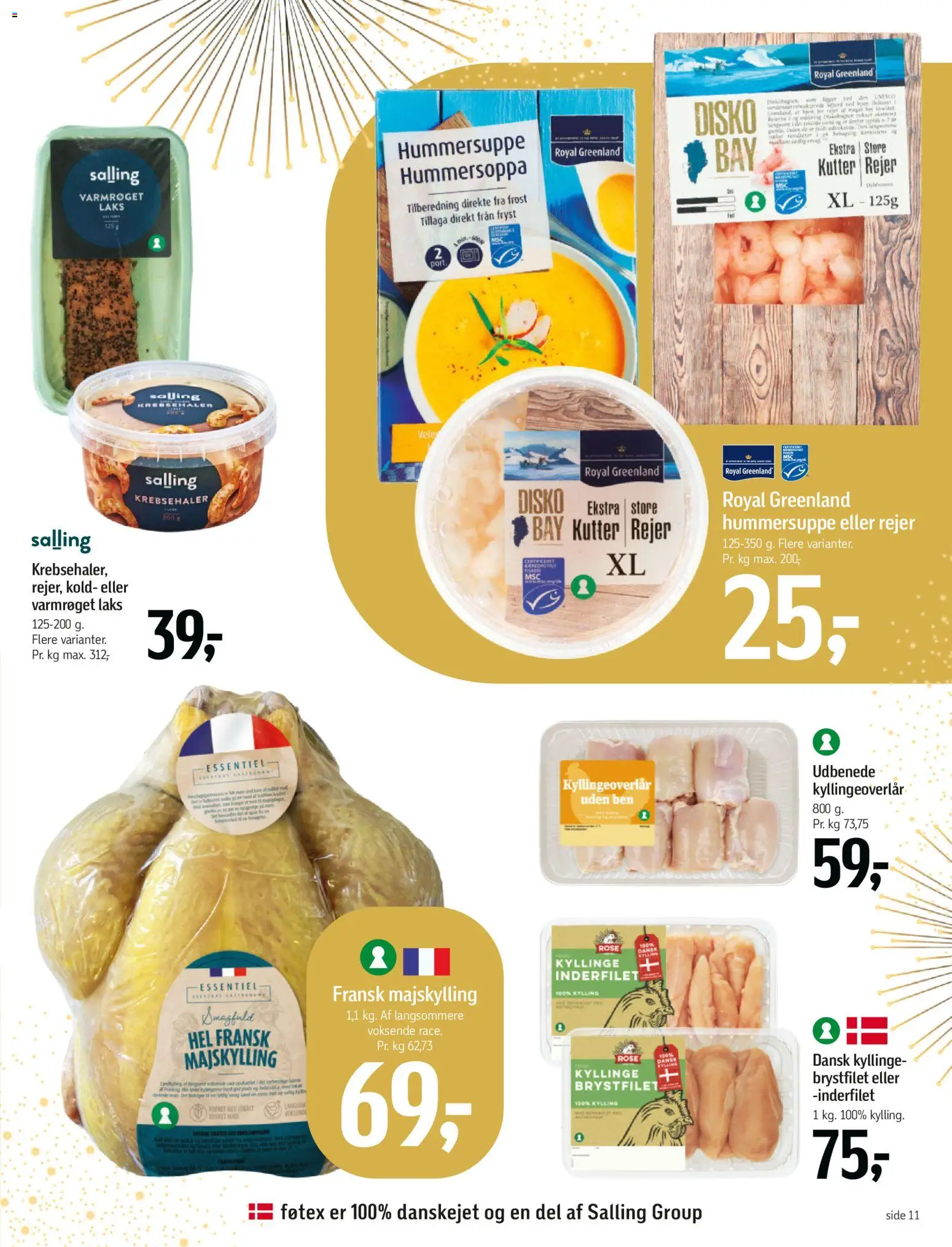 Føtex tilbudsavis – gyldig fra 27.12.2025 | Side: 13 | Produkter: Rejer