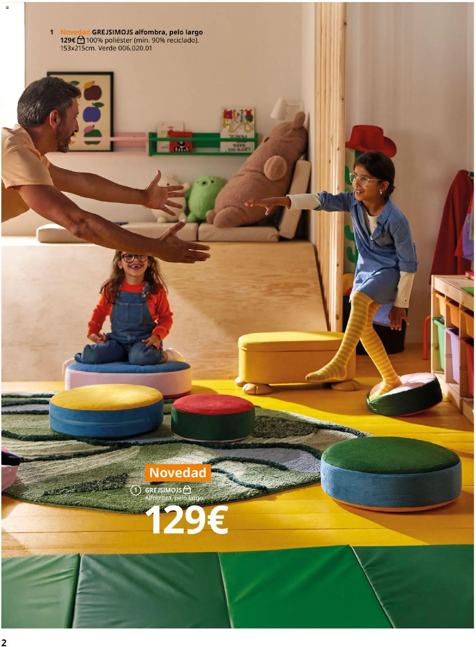 Catálogo IKEA Colección Grejsimojs │ válido desde el 01.02.2026 | Página: 2 | Productos: Alfombra