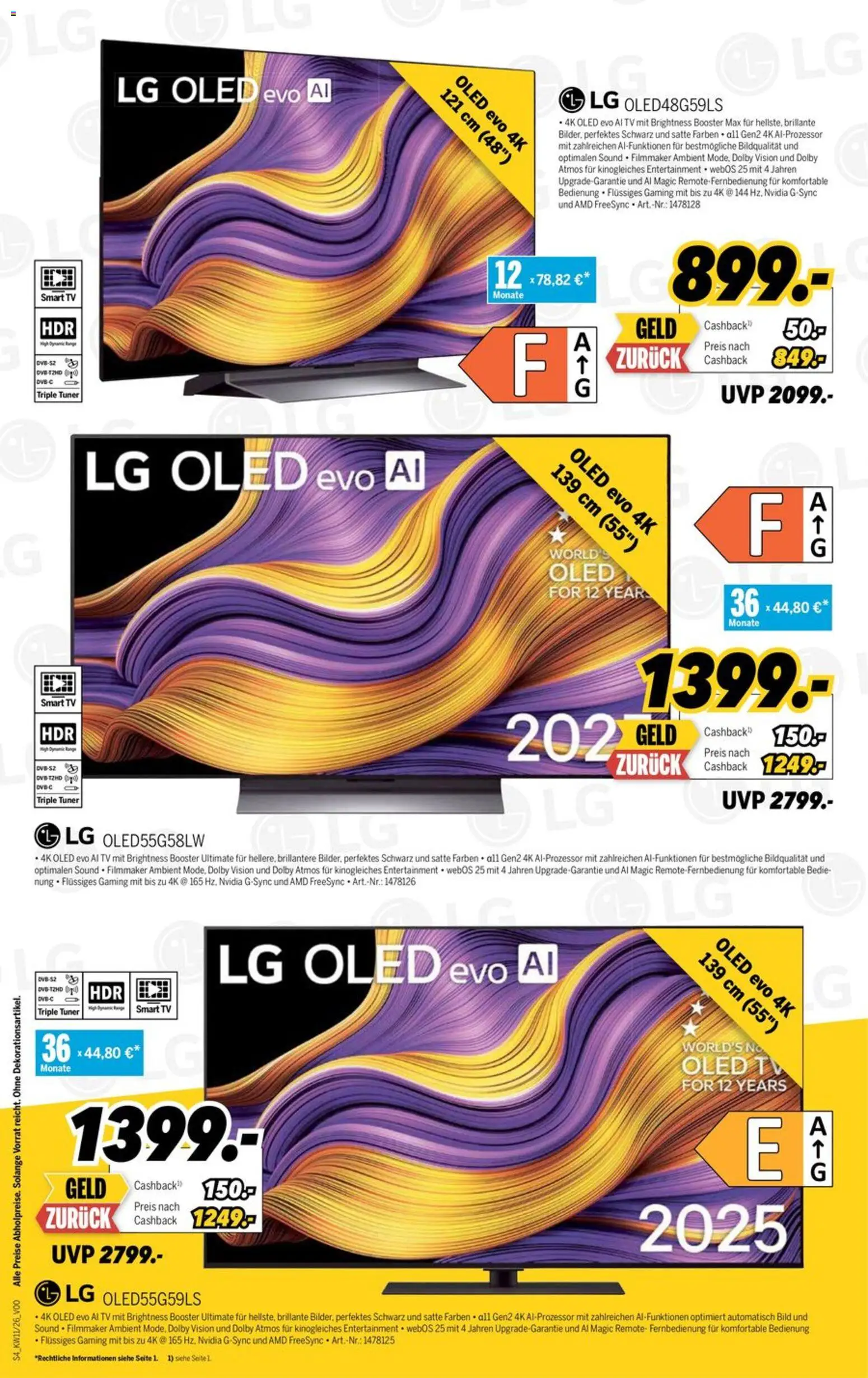 Medimax Prospekt 	 – gültig ab 06.03.2026 | Seite: 4 | Produkte: LG, Smart TV, TV