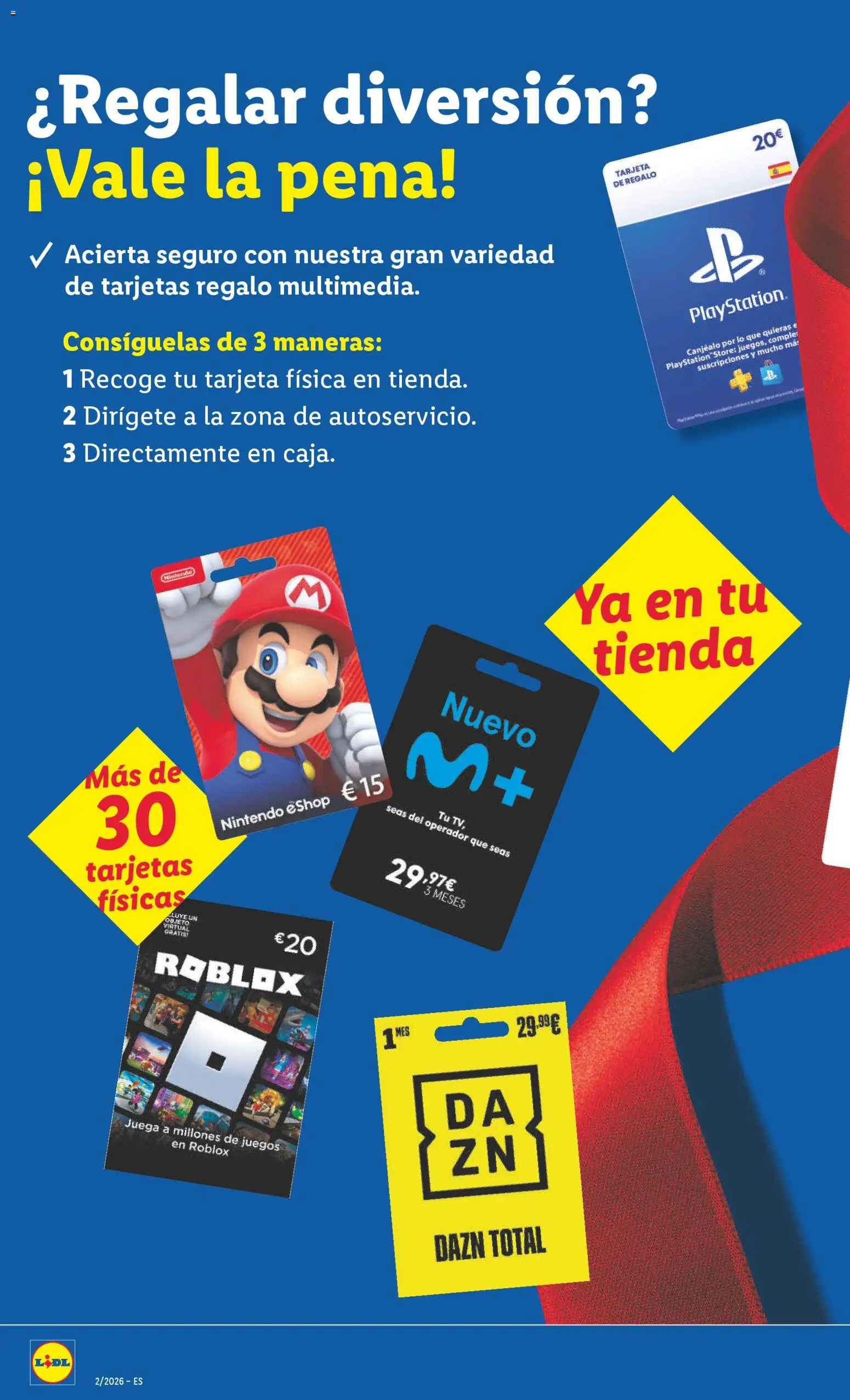 Lidl folleto │ válido desde el 05.01.2026 | Página: 20 | Productos: Nintendo, Playstation, Juega