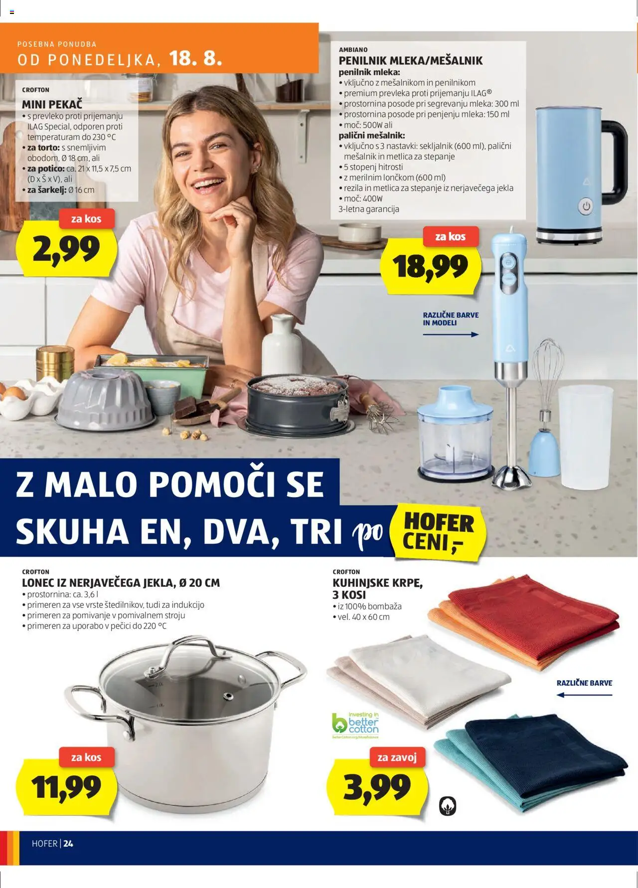 Hofer SI katalog | vrijedi od 14.08.2025 | Stranica: 24