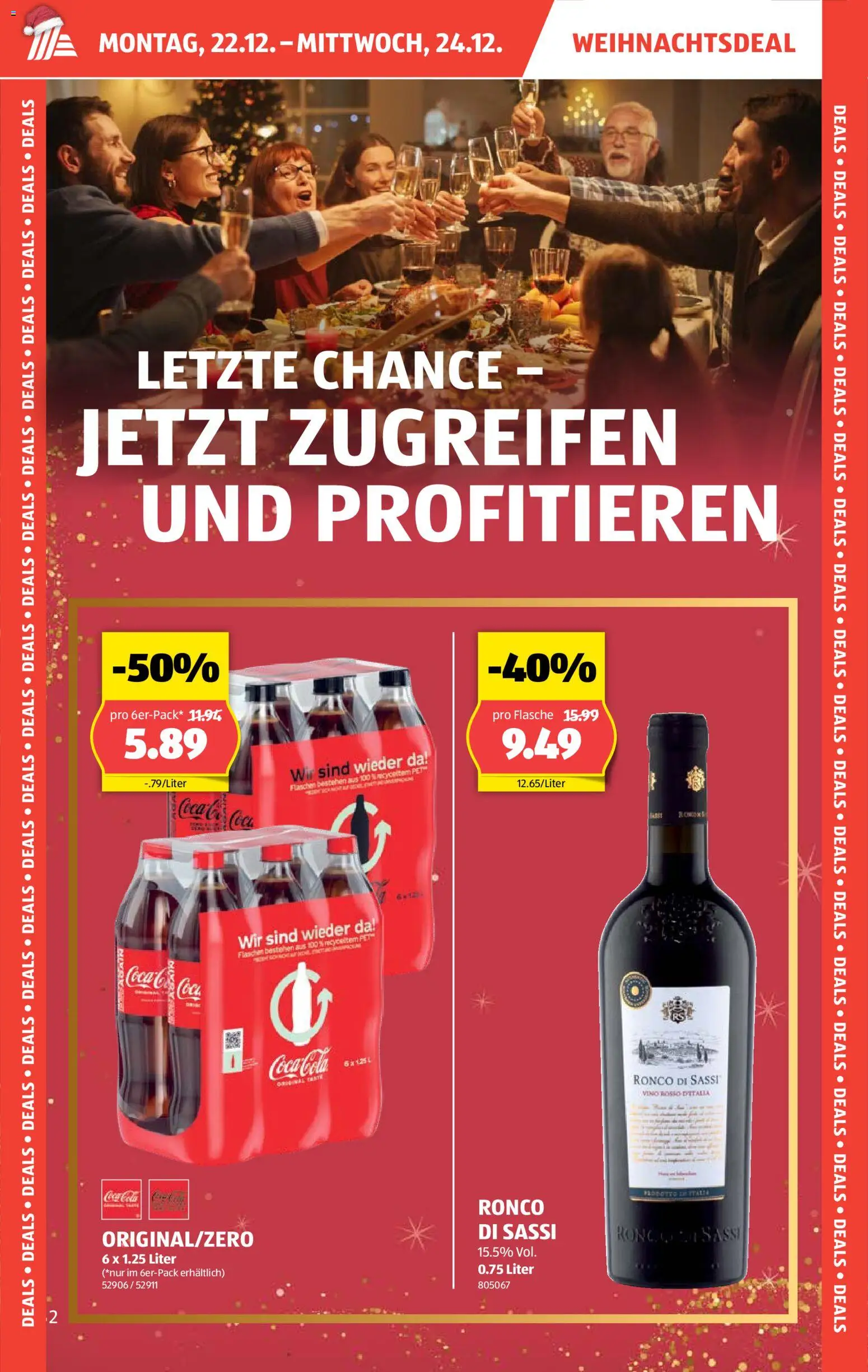 Aldi Aktionen – gültig ab 24.12.2025 | Seite: 2 | Produkte: Coca Cola