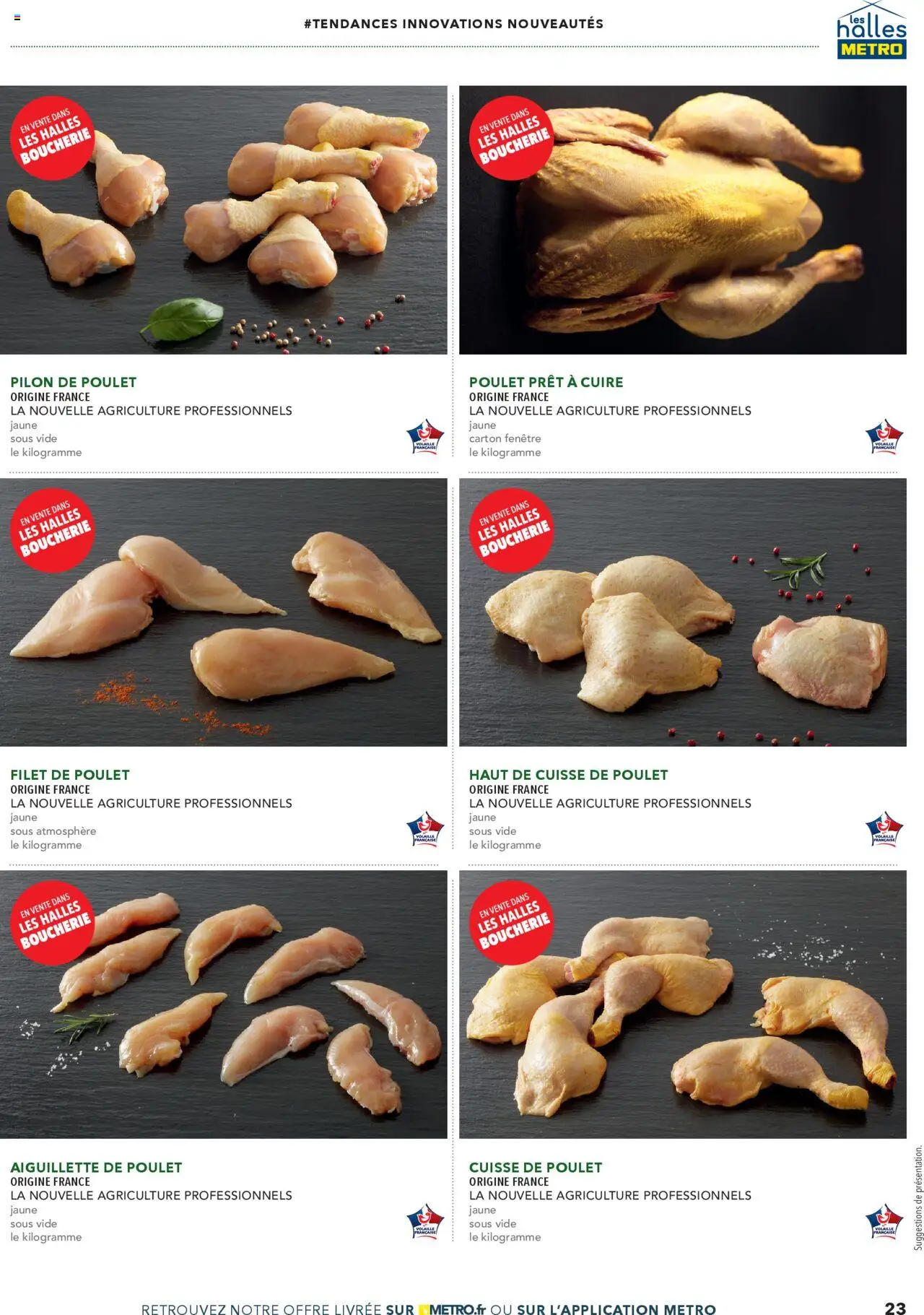  | Page: 23 | Produits: Volaille, Cuisse de poulet