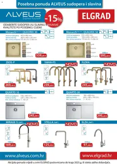 Katalog Alveus Elgrad - Pregled kataloga iz trgovine Elgrad, vrijedi od 17.09.2025