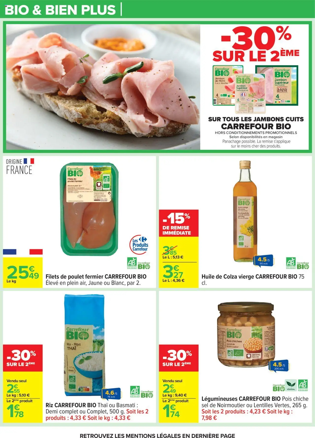 {H1} | Page: 8 | Produits: Pois chiches, Pois, Pois chiche, Riz