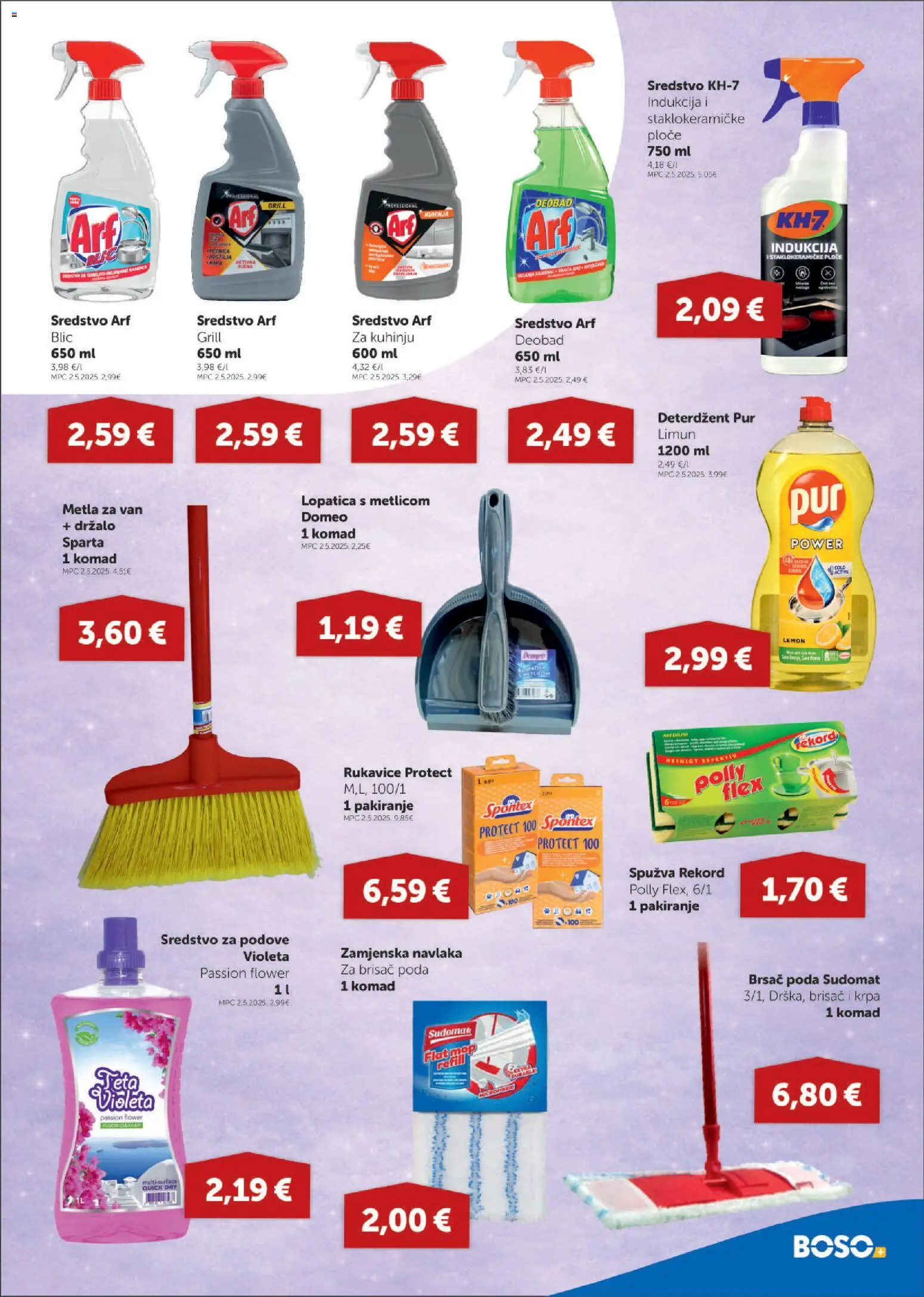 Boso katalog | vrijedi od 02.04.2026 | Stranica: 19 | Proizvodi: Rukavice, Lopatica, Kuhinja, Arf
