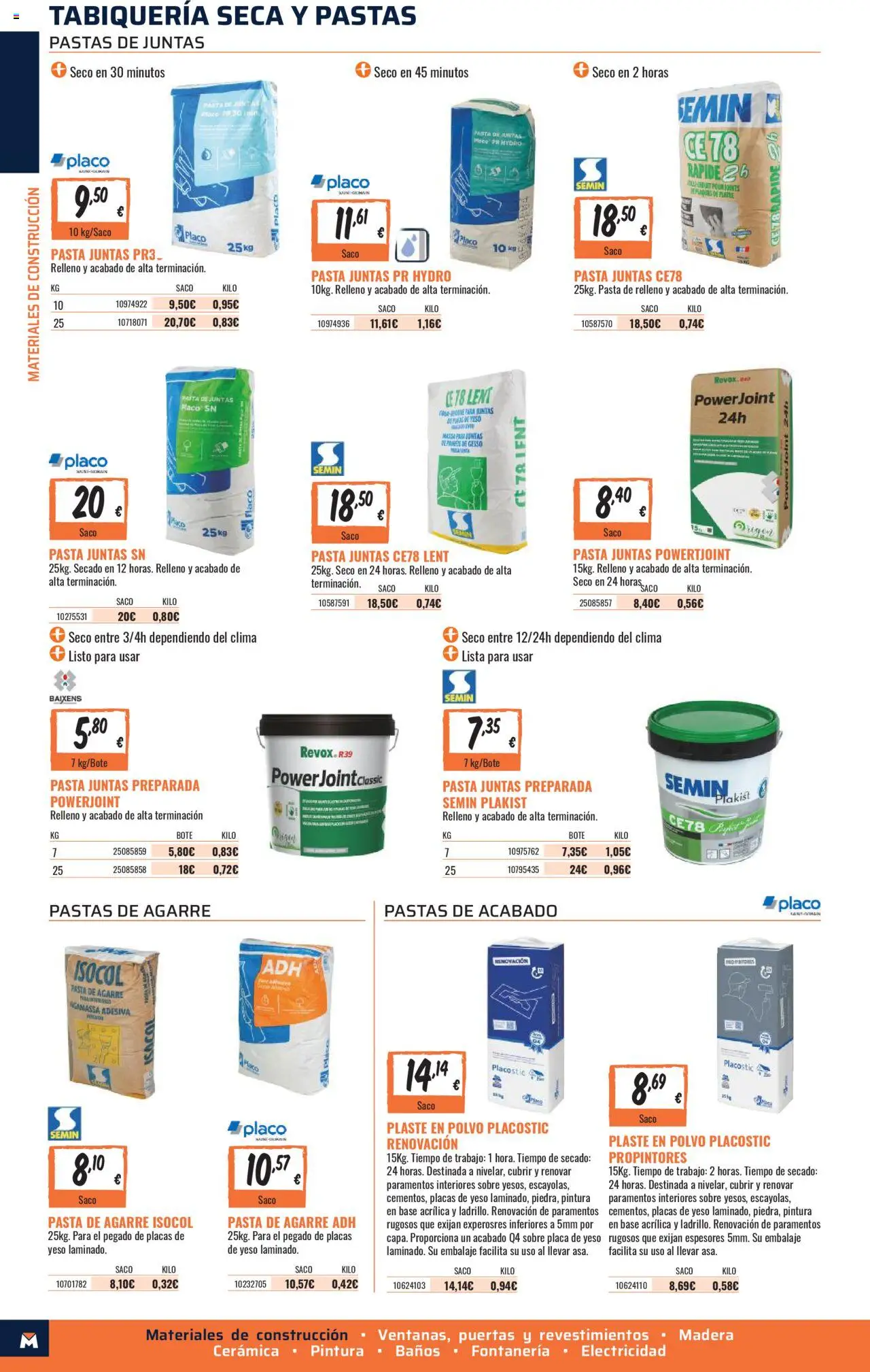 Obramat - Valladolid  │ válido desde el 10.10.2025 | Página: 4 | Productos: Polvo, Pasta