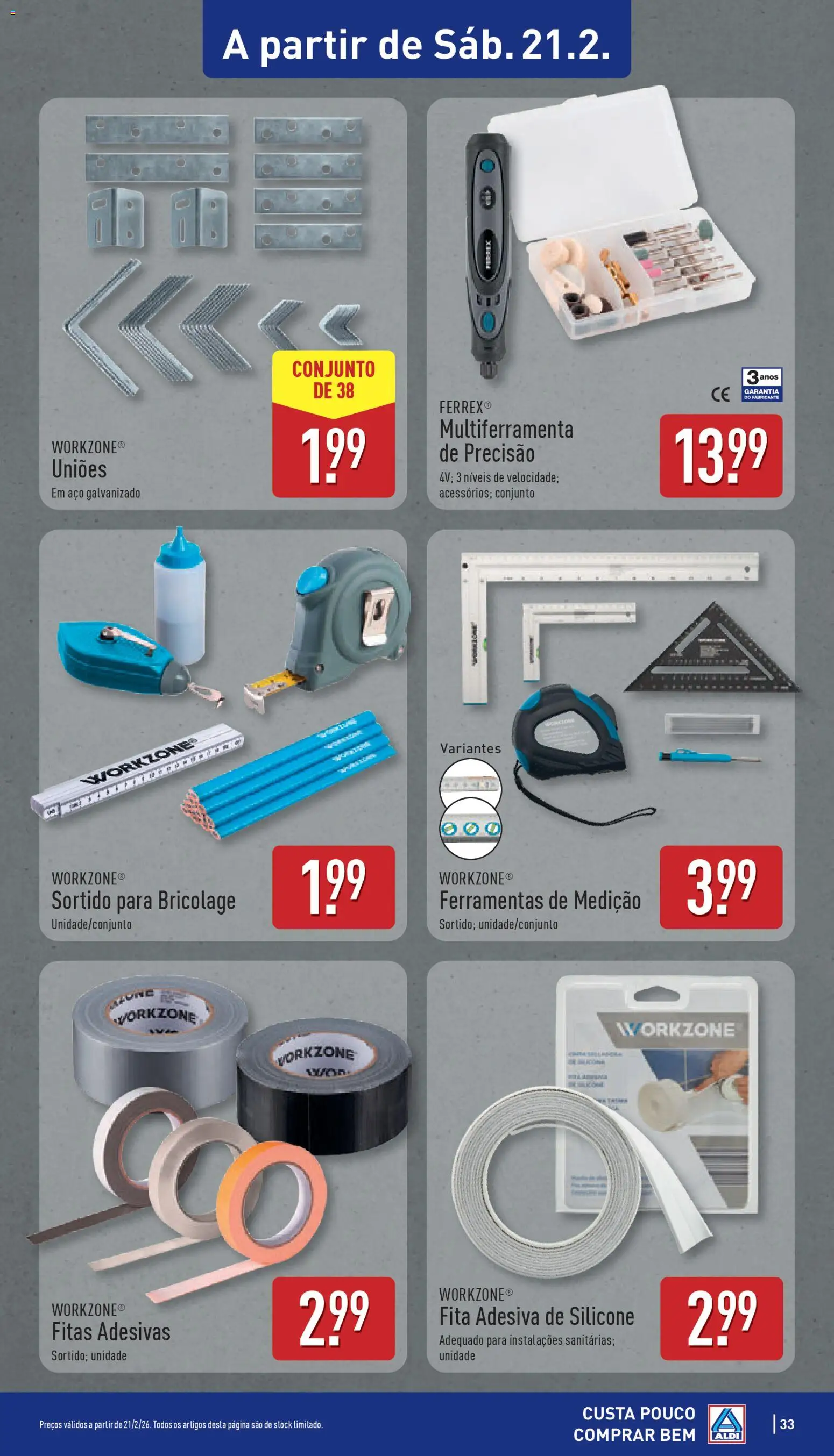 Aldi folheto │ válido de 16.02.2026 | Página: 33