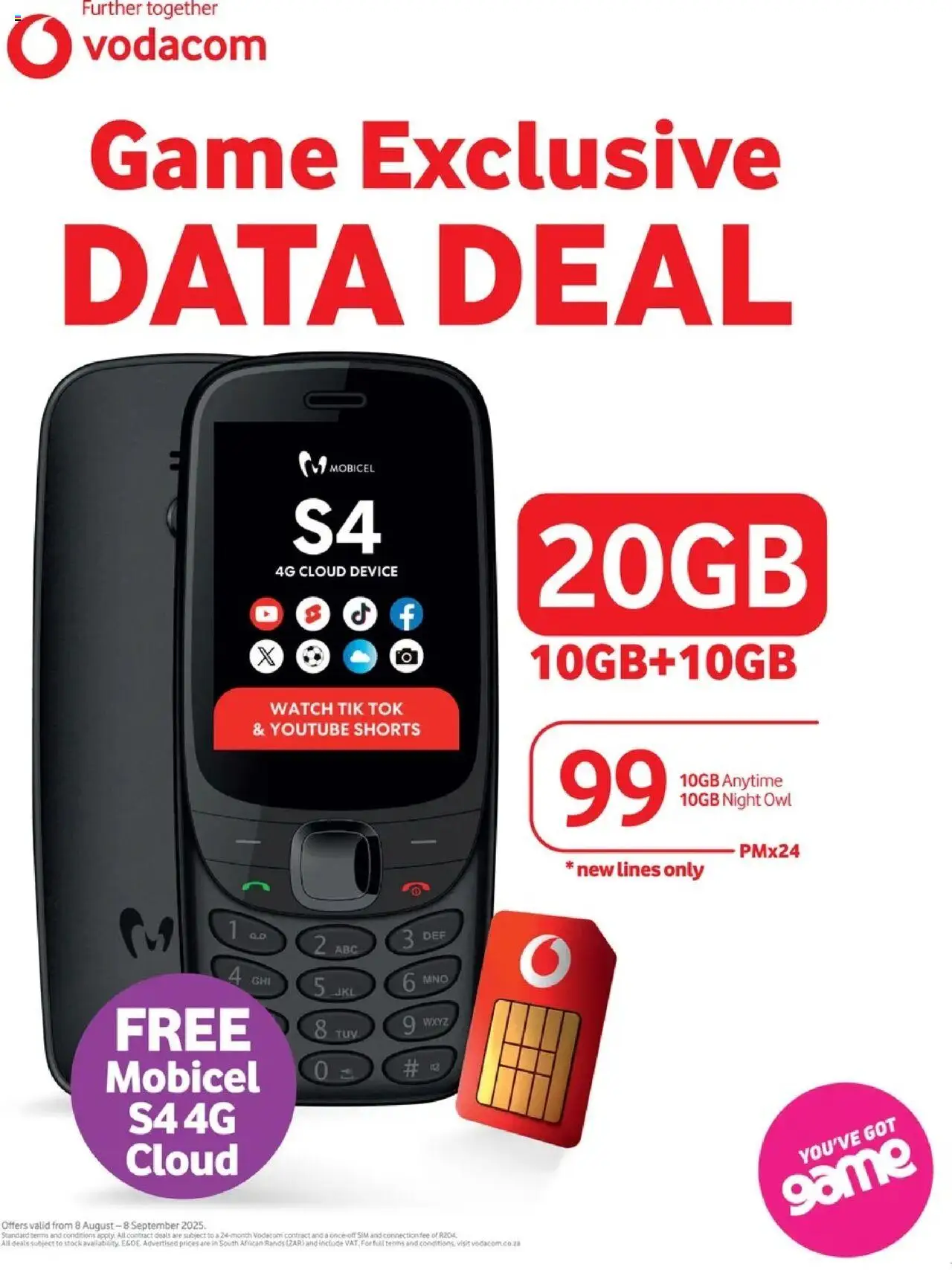 Game - Power Up │ valid from 08.08.2025 | Page: 8 | Products: Data, Sim, Watch, Stock