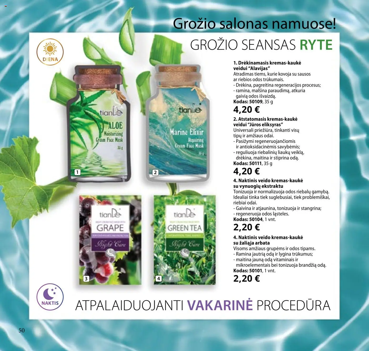 TianDe akcijos nuo 10.02.2026 | Puslapis: 50 | Prekių: Arbata