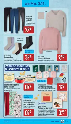Aldi Prospekt 	 ab 03.11.2025 gültig | Seite: 15 | Produkte: Up2fashion, Home creation
