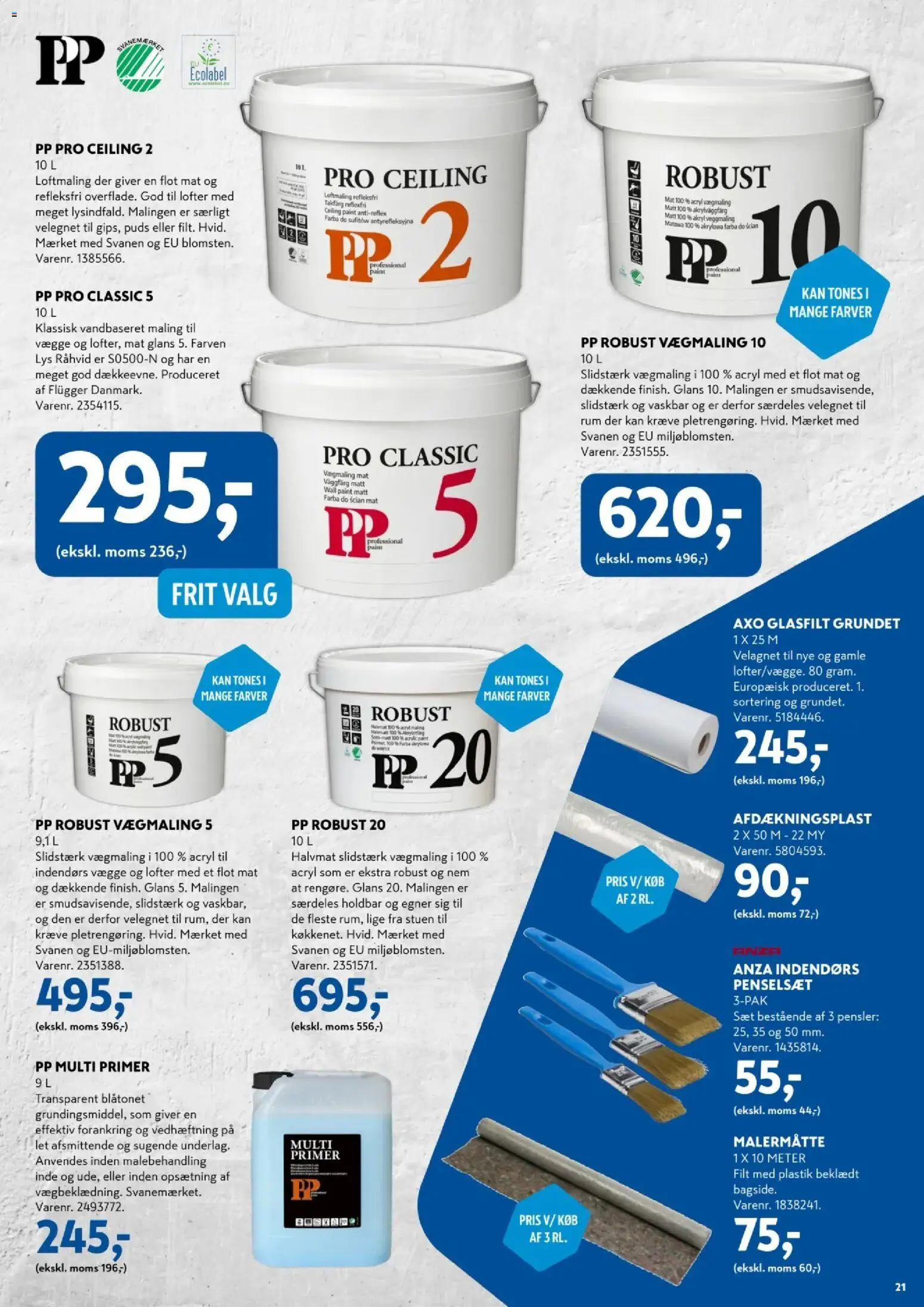Davidsen tilbudsavis – gyldig fra 02.11.2025 | Side: 21 | Produkter: Søm, Maling, Pensler