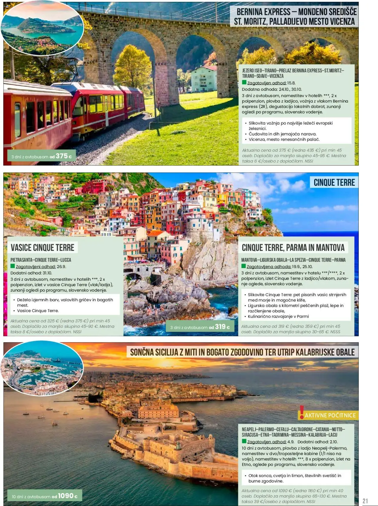 Sonček katalog potovanja │ velja od 19.06.2025 | Stran: 21
