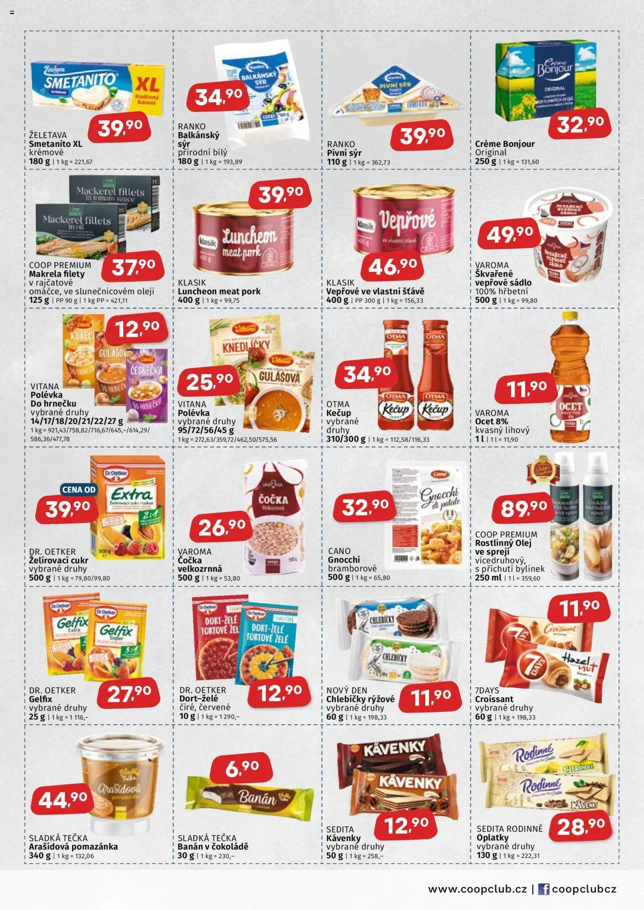 Coop leták - Východočeský region od 18.06.2025 | Strana: 3 | Produkty: Čočka, Želírovací cukr, Cukr, Gnocchi