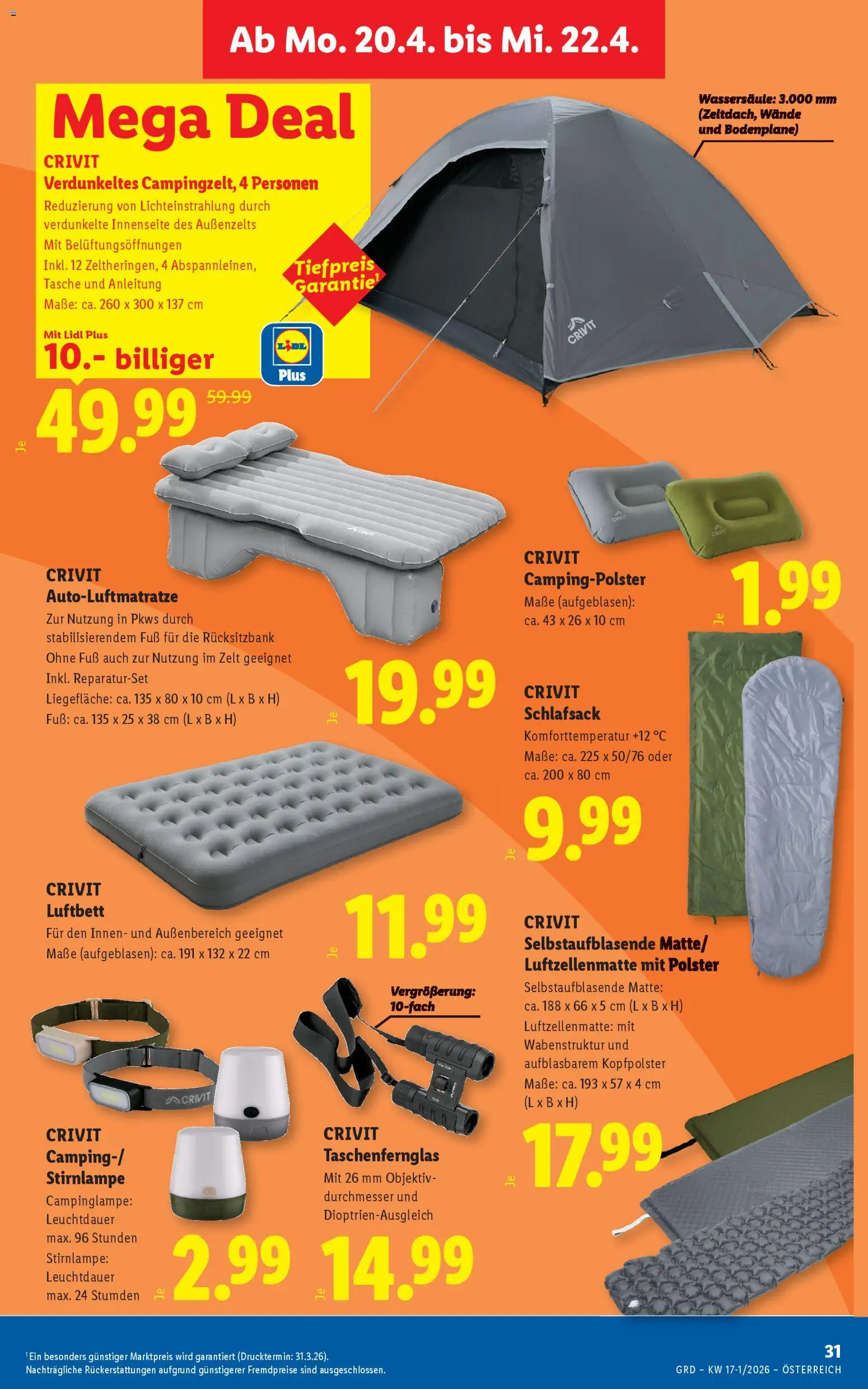 Lidl Flugblatt - Eisenstadt, Ebenfurth, Mattersburg gültig ab 16.04.2026 | Seite: 34 | Produkte: Tasche