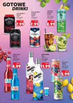 Náhled letáku Kaufland Polsko leták - Barek od 05.03.2026 | Strana: 20 | Produkty: Whiskey, Vodka, Mojito, Cola