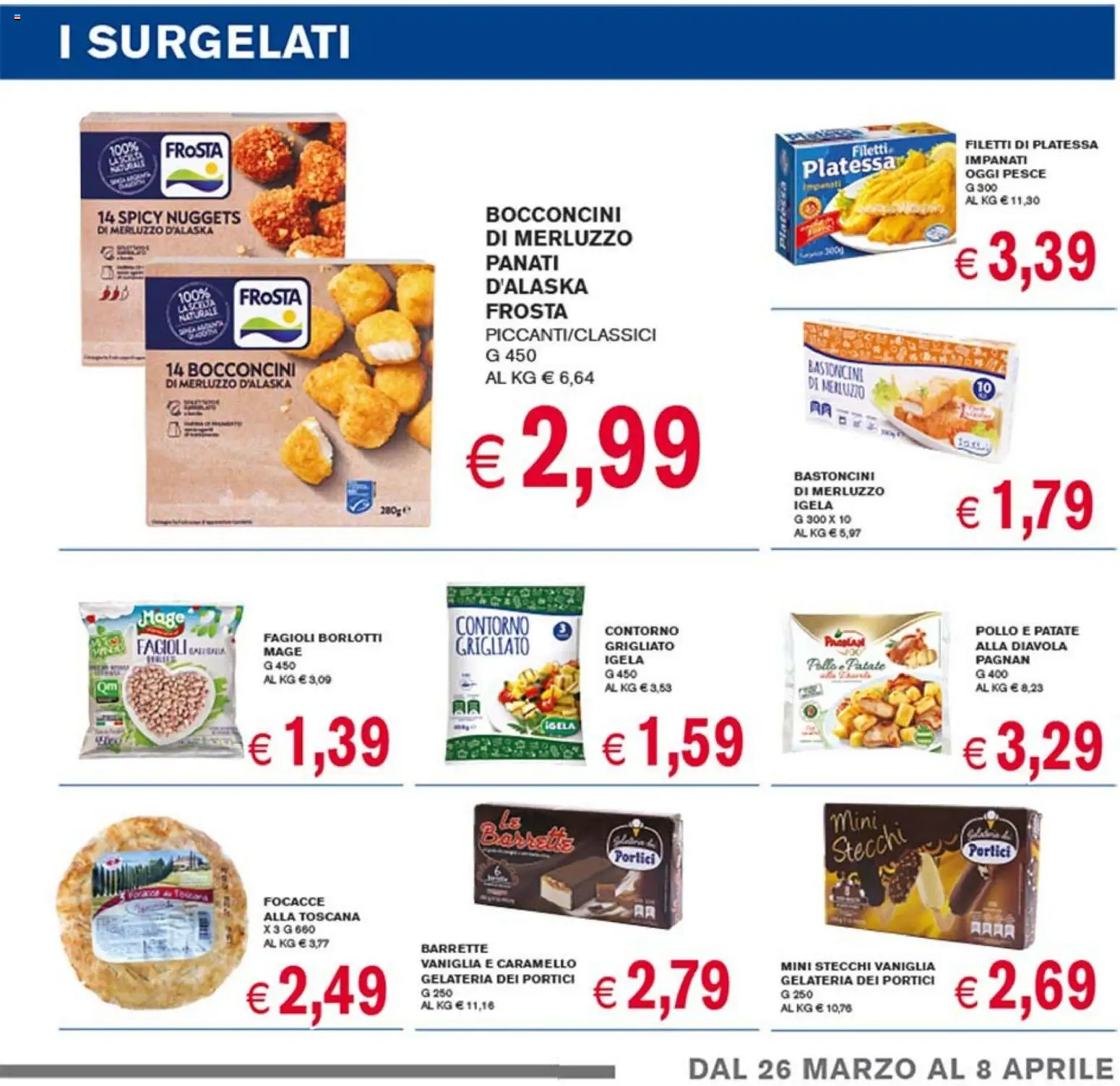 Volantino Coal del 26.03.2026 | Pagina: 5 | Prodotti: Pollo, Merluzzo, Fagioli, Patate