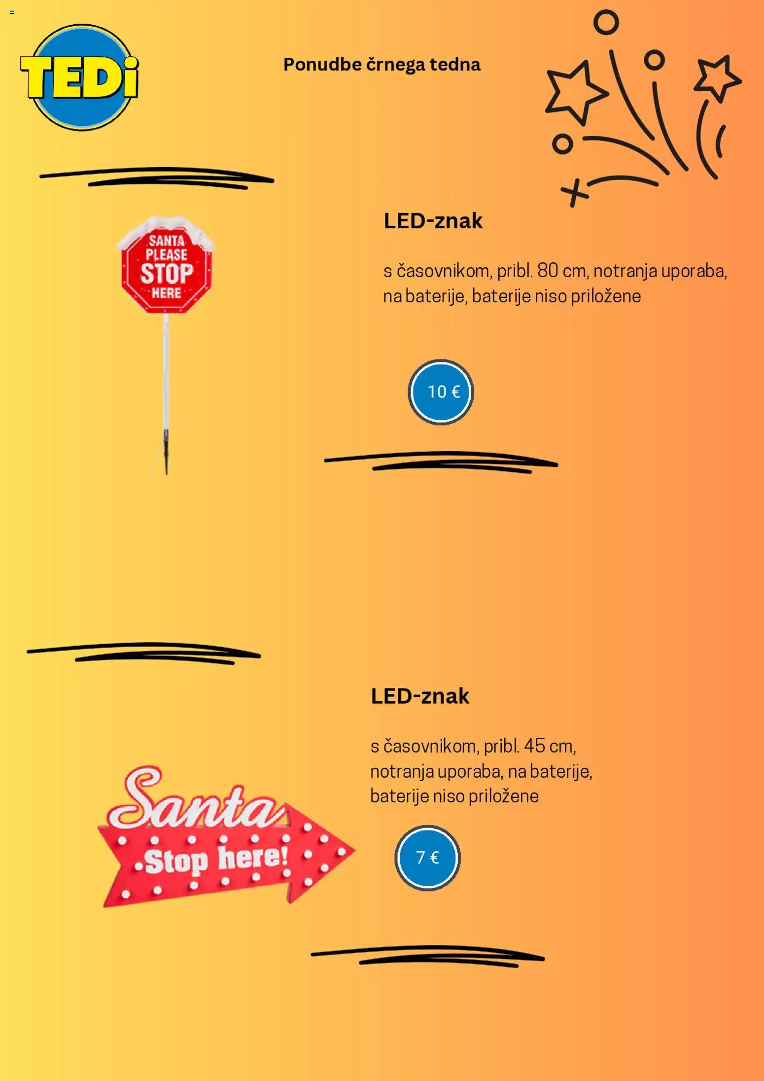 Novi TEDi katalog ponudbe – veljaven od 24.11.2025 | Stran: 6 | Izdelki: Baterije
