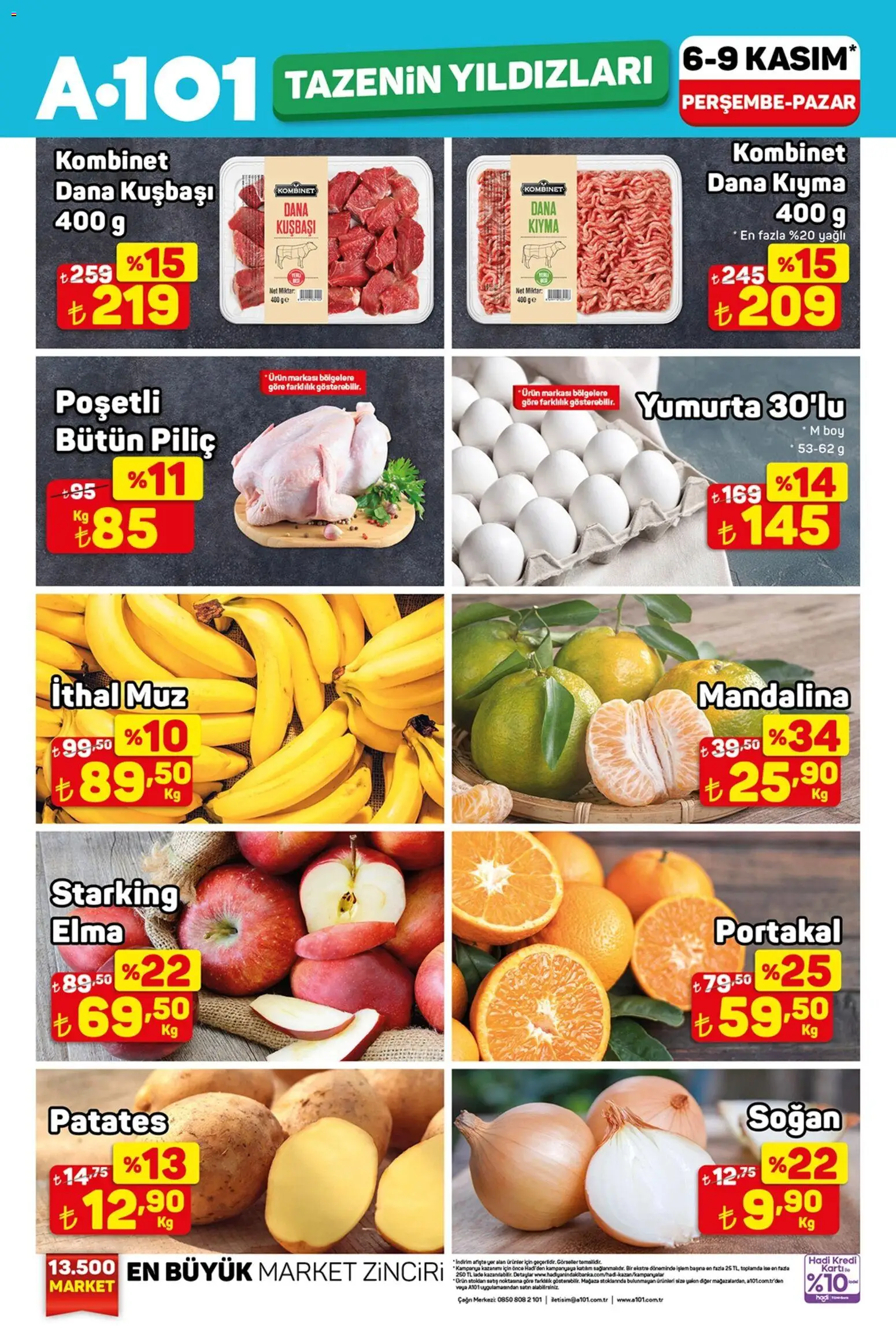 A101 Tazenin Yıldızları - 06.11.2025 tarihinden itibaren geçerlidir | Sayfa: 1