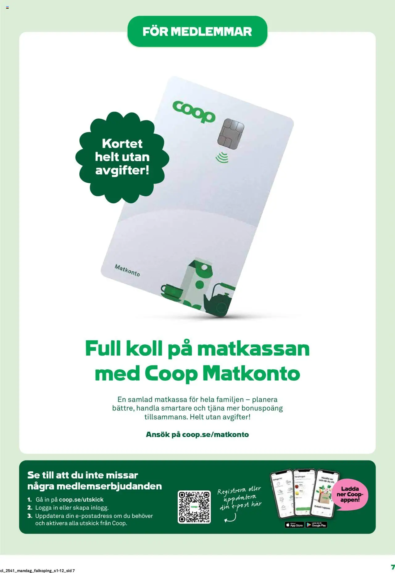 Coop reklamblad aktuell från 06.10.2025 | Sida: 7