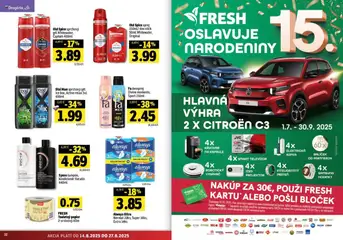 Fresh Východné Slovensko │ platný od 14.08.2025 | Strana: 17
