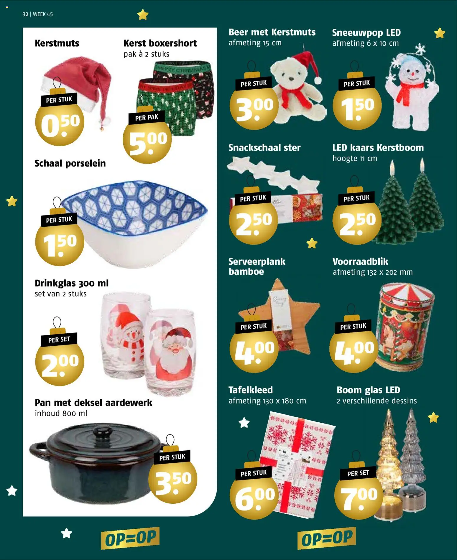 {H1} | Pagina: 32 | Producten: Kaars, Pan, Schaal