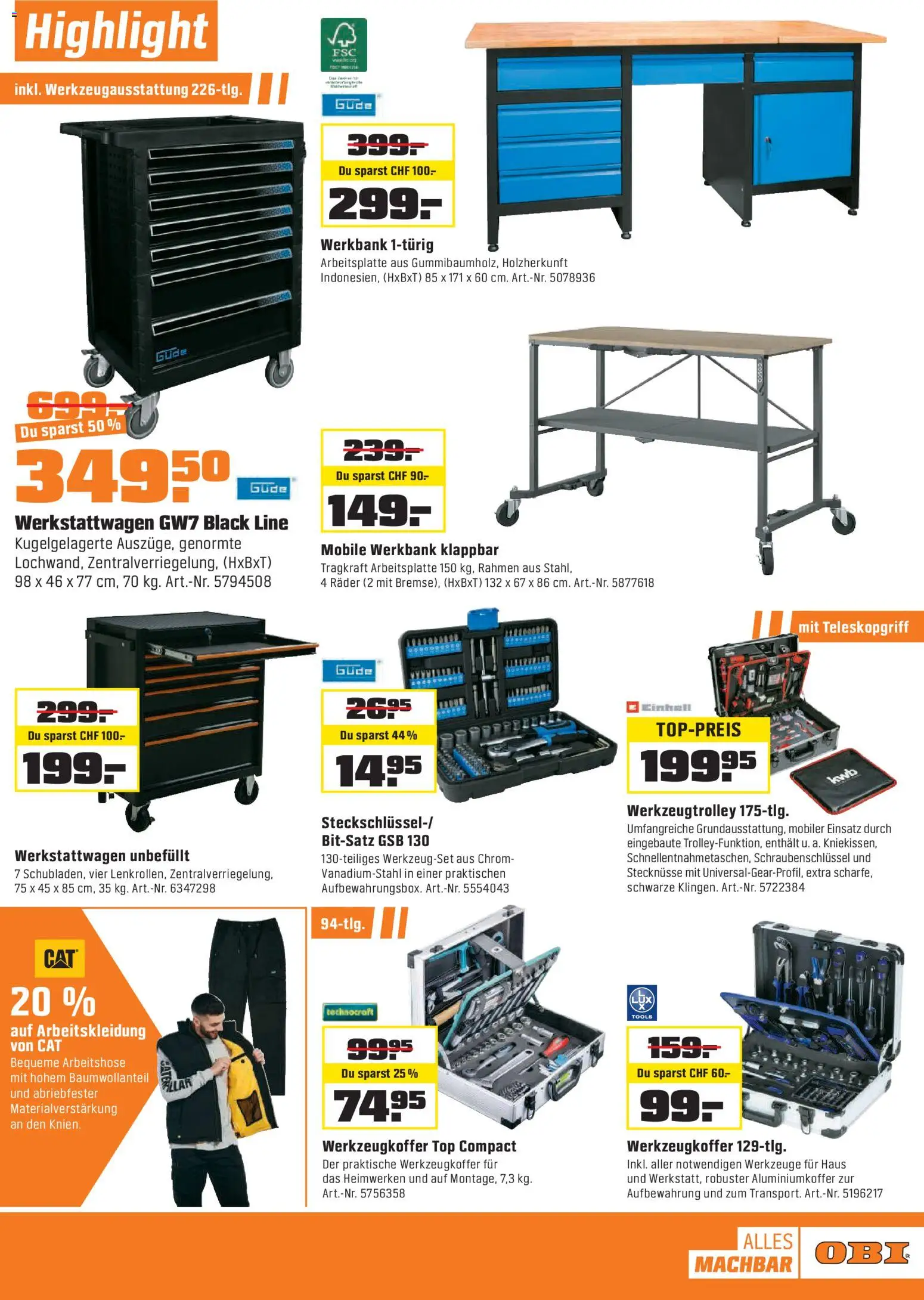 OBI - Alles machbar mit OBI. – gültig ab 27.12.2025 | Seite: 9 | Produkte: Top