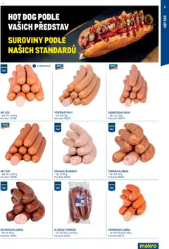 Náhled letáku Makro leták - Letní sezona od 17.07.2025 | Strana: 5 | Produkty: Vídeňské párky, Párky, Klobása, Klobásky