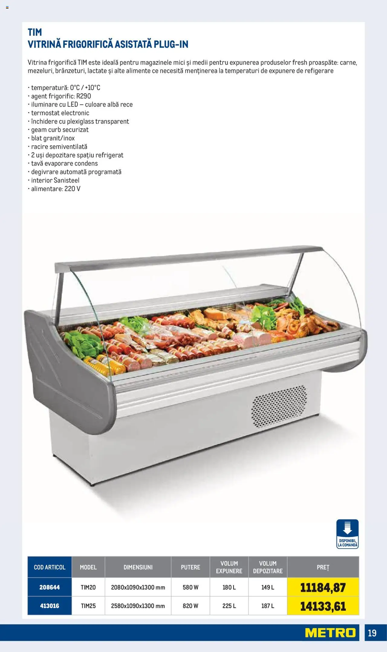 Catalog Metro – valabil de la 01.07.2025 | Pagină: 19 | Produse: Babak, Vitrină, Mici