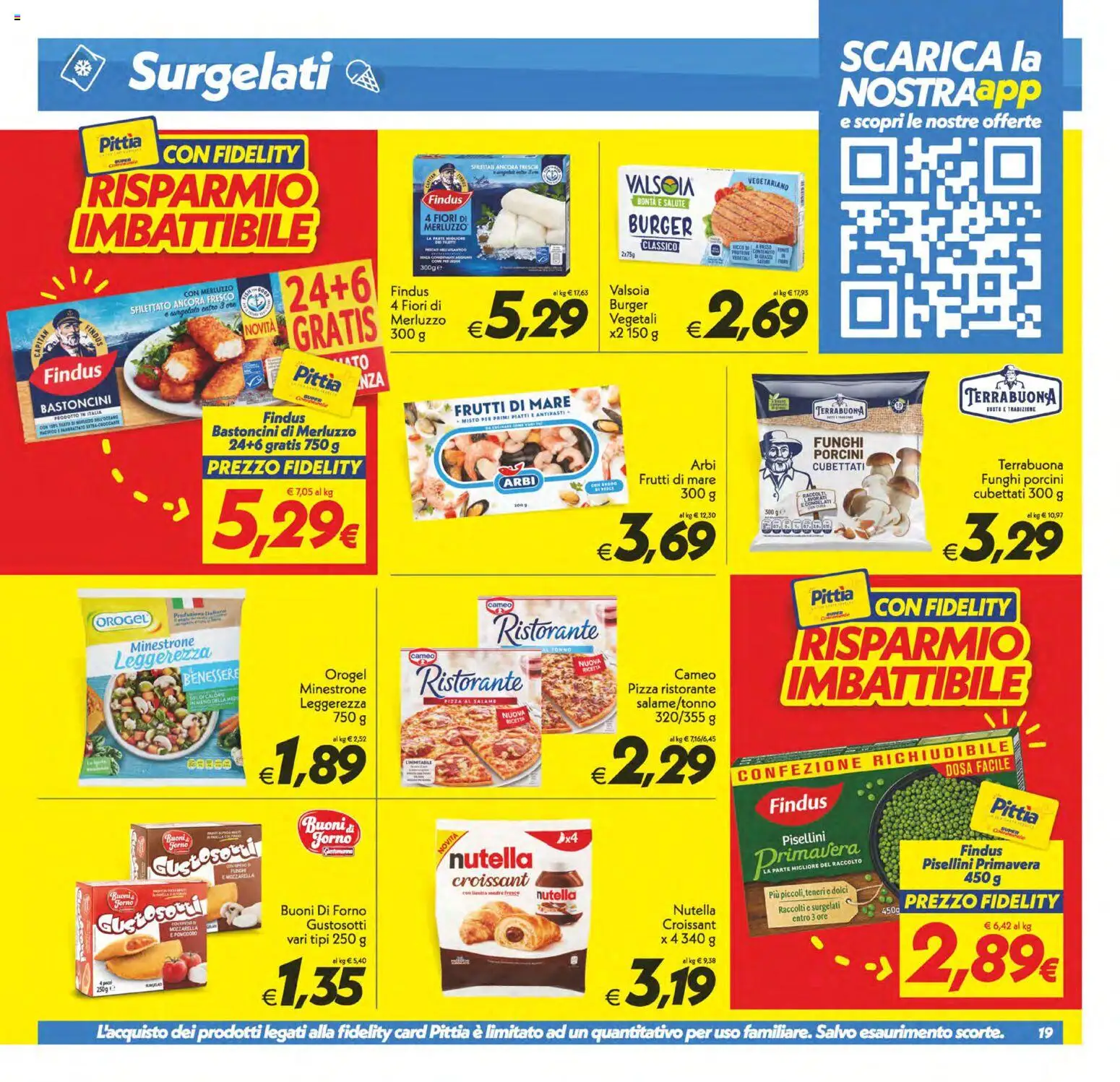 Volantino SuperConveniente del 03.02.2026 | Pagina: 19 | Prodotti: Salame, Merluzzo, Frutti di mare, Croissant