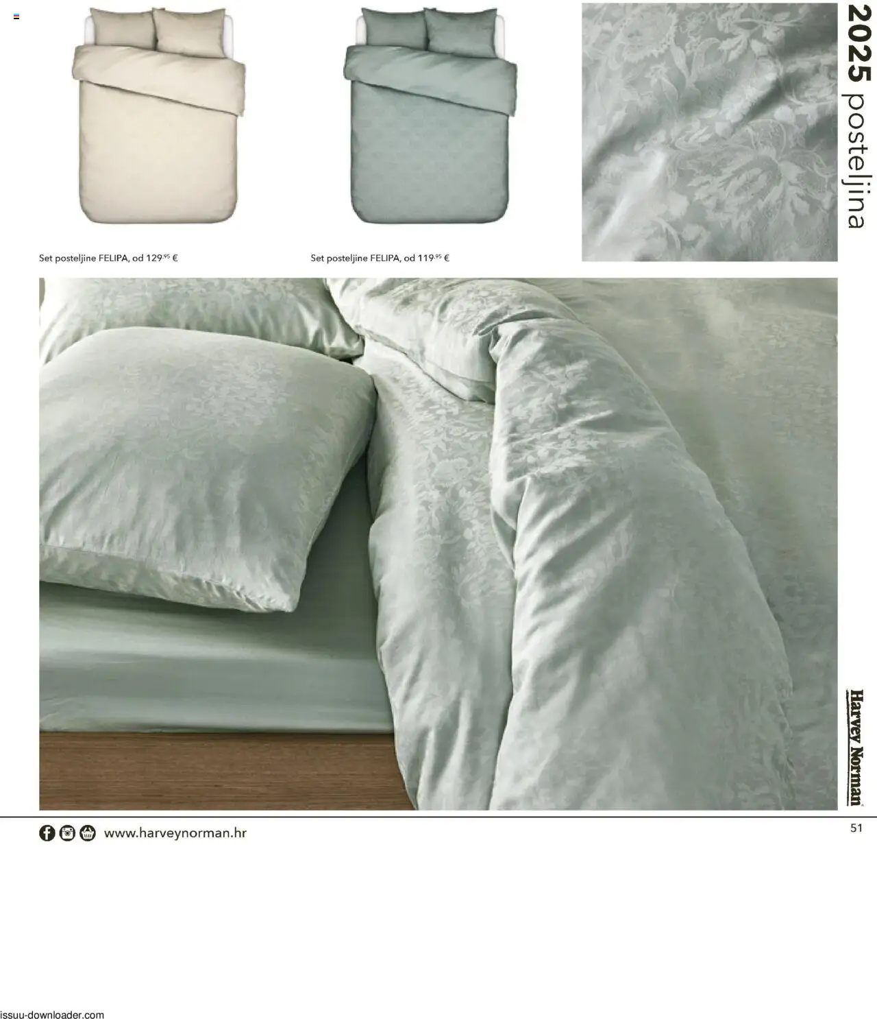 Harvey Norman katalog | vrijedi od 15.05.2025 | Stranica: 51 | Proizvodi: Posteljina
