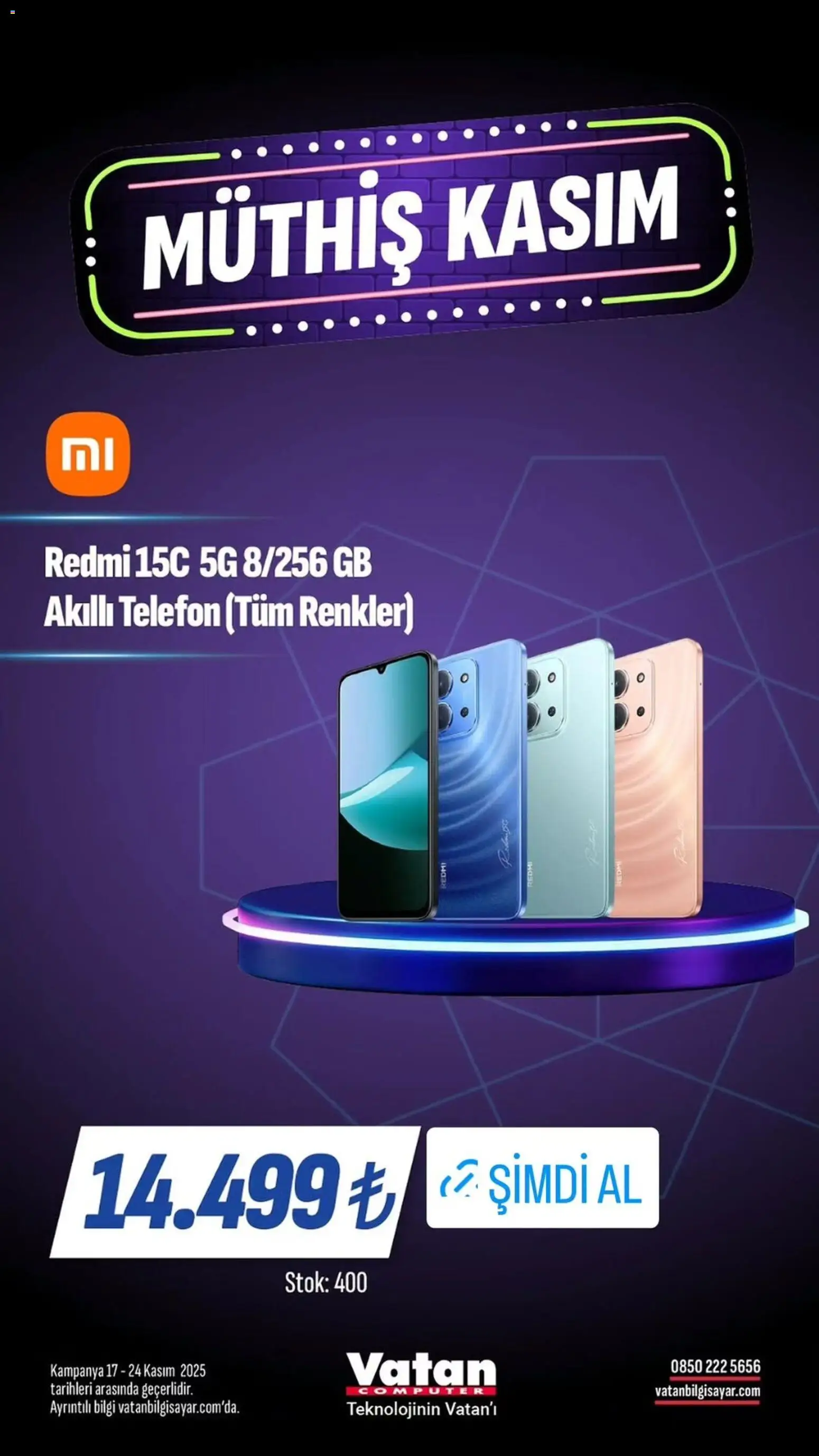 Vatan Bilgisayar Black Friday - 17.11.2025 tarihinden itibaren geçerlidir | Sayfa: 18 | Ürünler: Telefon, Akıllı telefon