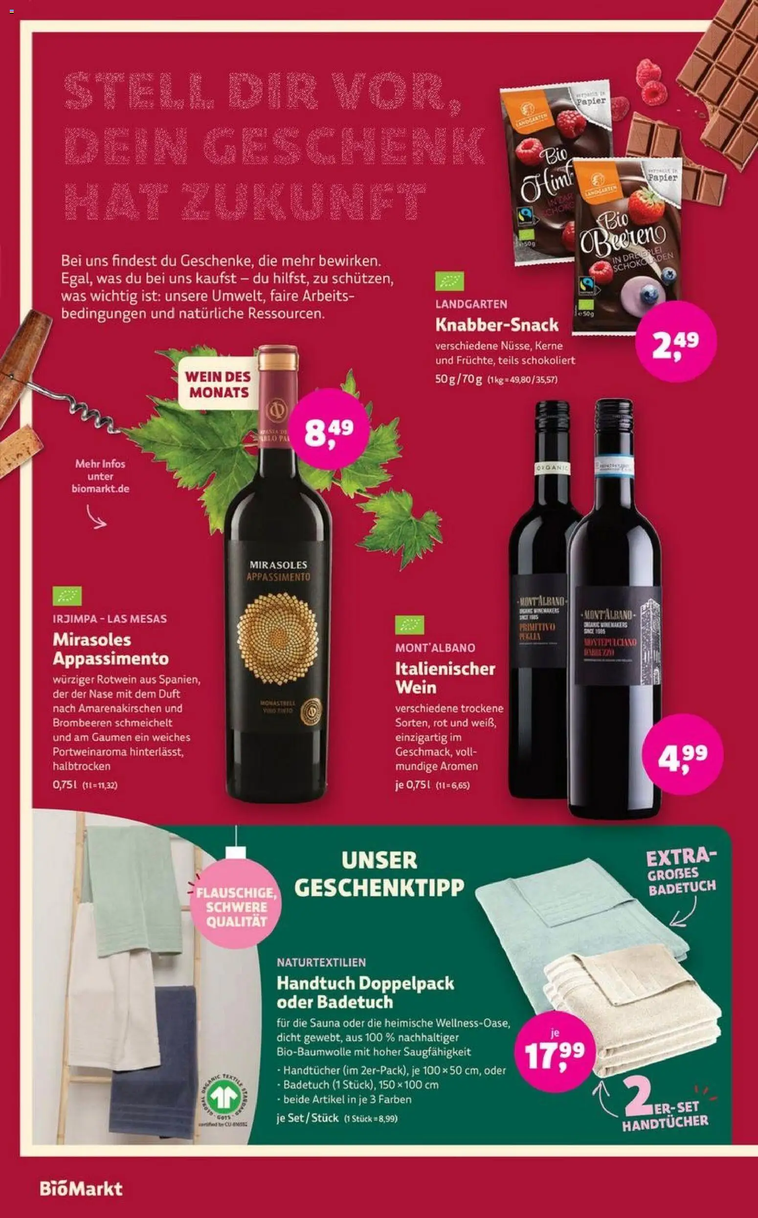 Denns BioMarkt Angebote – gültig ab 17.12.2025 | Seite: 12 | Produkte: Rotwein, Duft, Wein